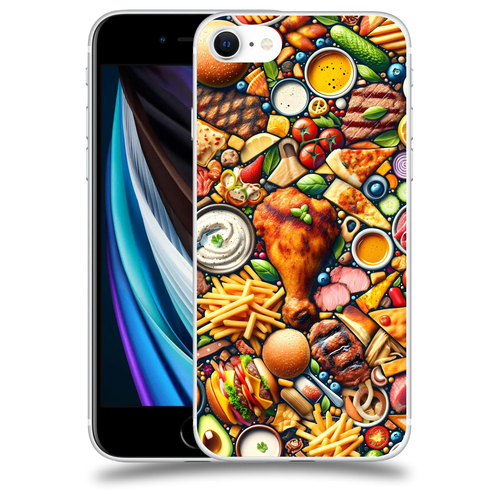 ACOVER Kryt na mobil Apple iPhone SE 2020 - Dinner