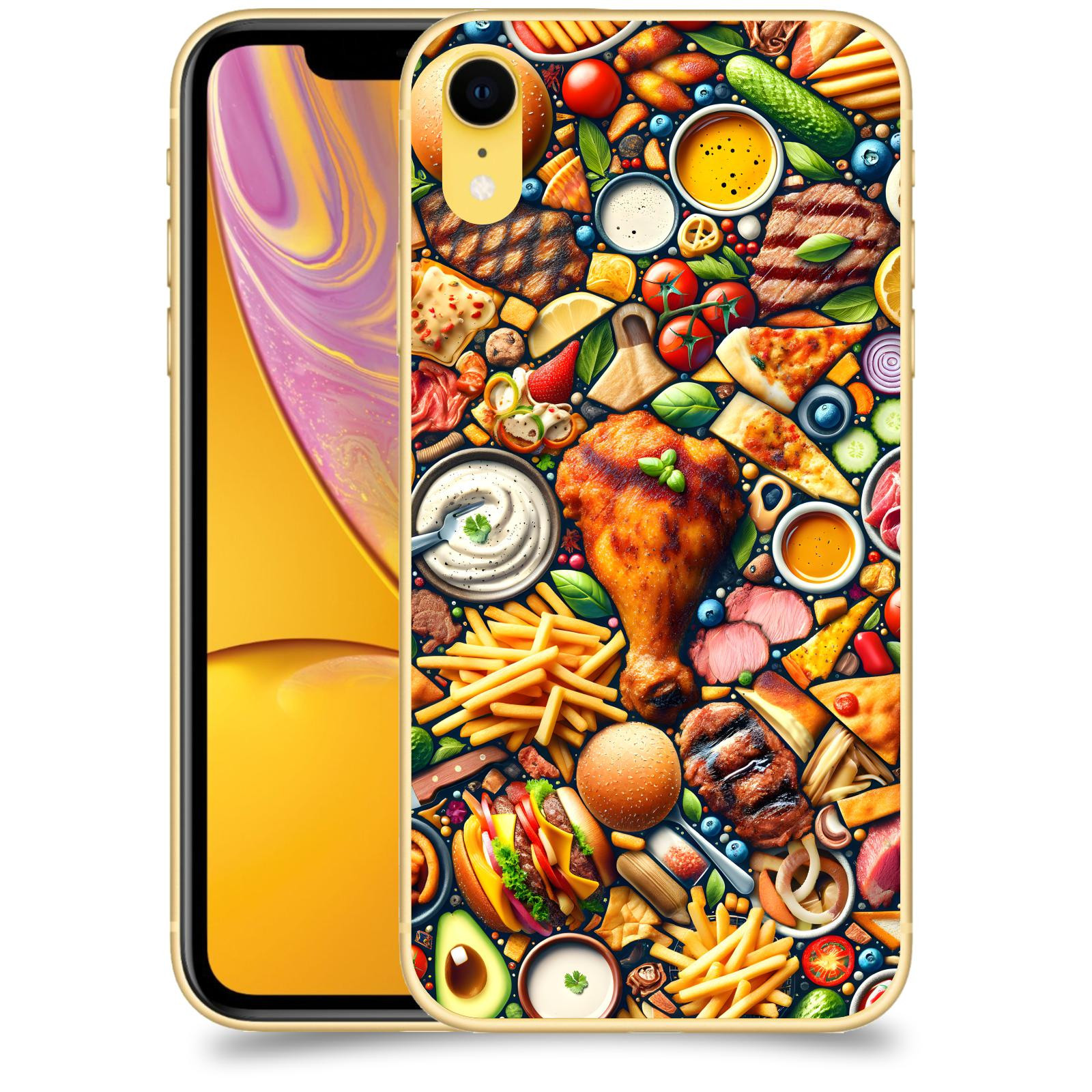 ACOVER Kryt na mobil Apple iPhone XR - Dinner