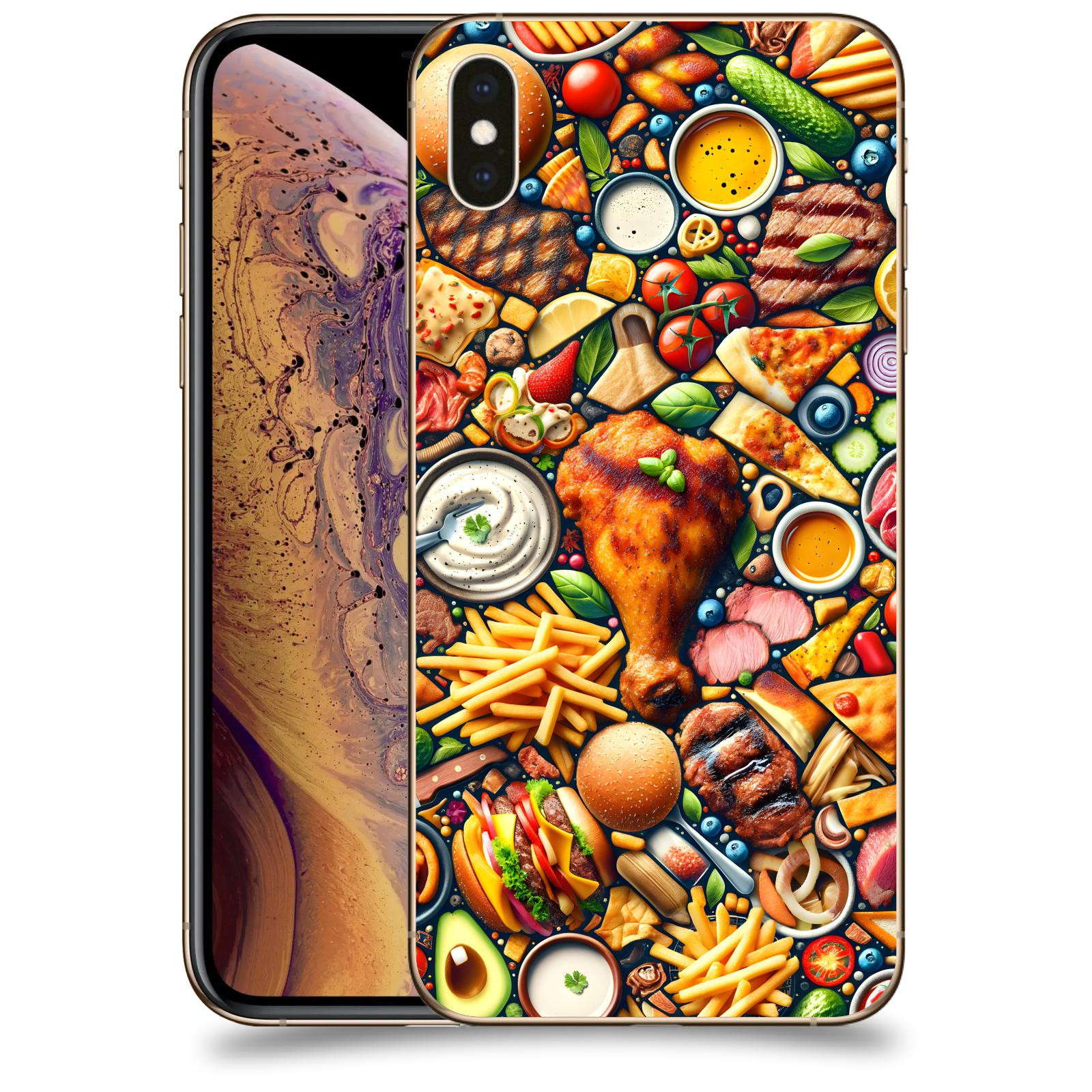 ACOVER Kryt na mobil Apple iPhone XS Max - Dinner