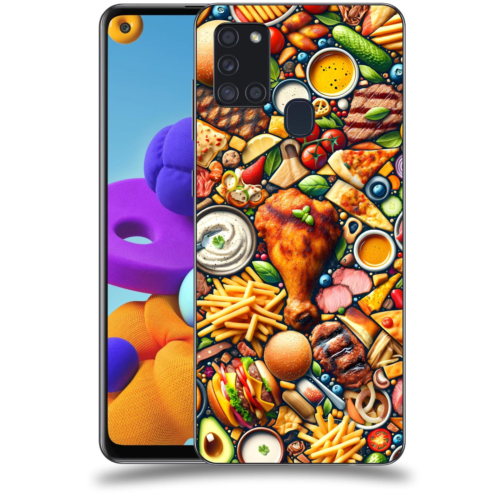 ACOVER Kryt na mobil Samsung Galaxy A21s - Dinner