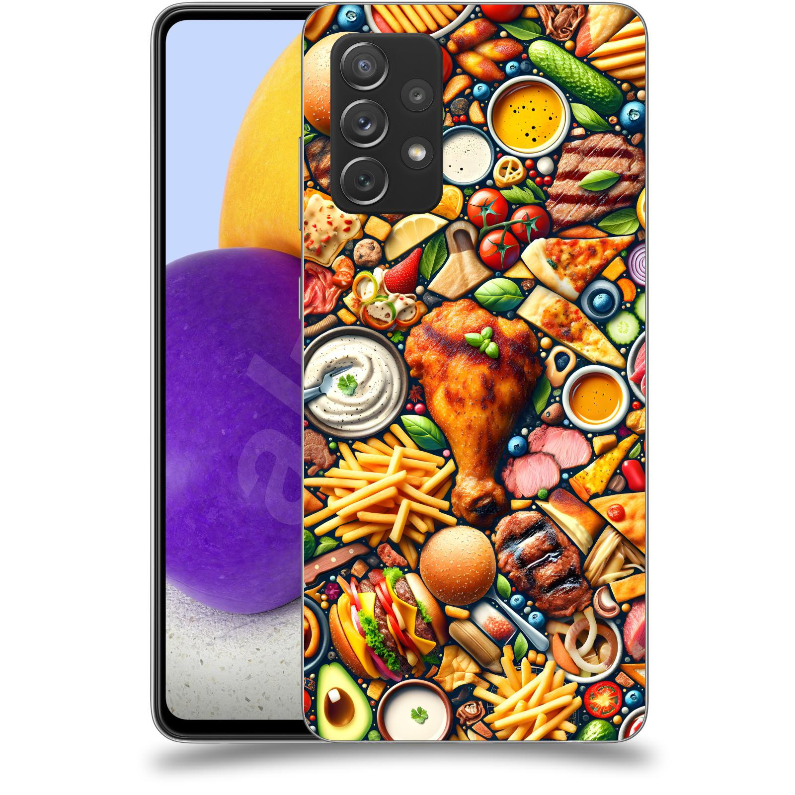 ACOVER Kryt na mobil Samsung Galaxy A72 A725F - Dinner