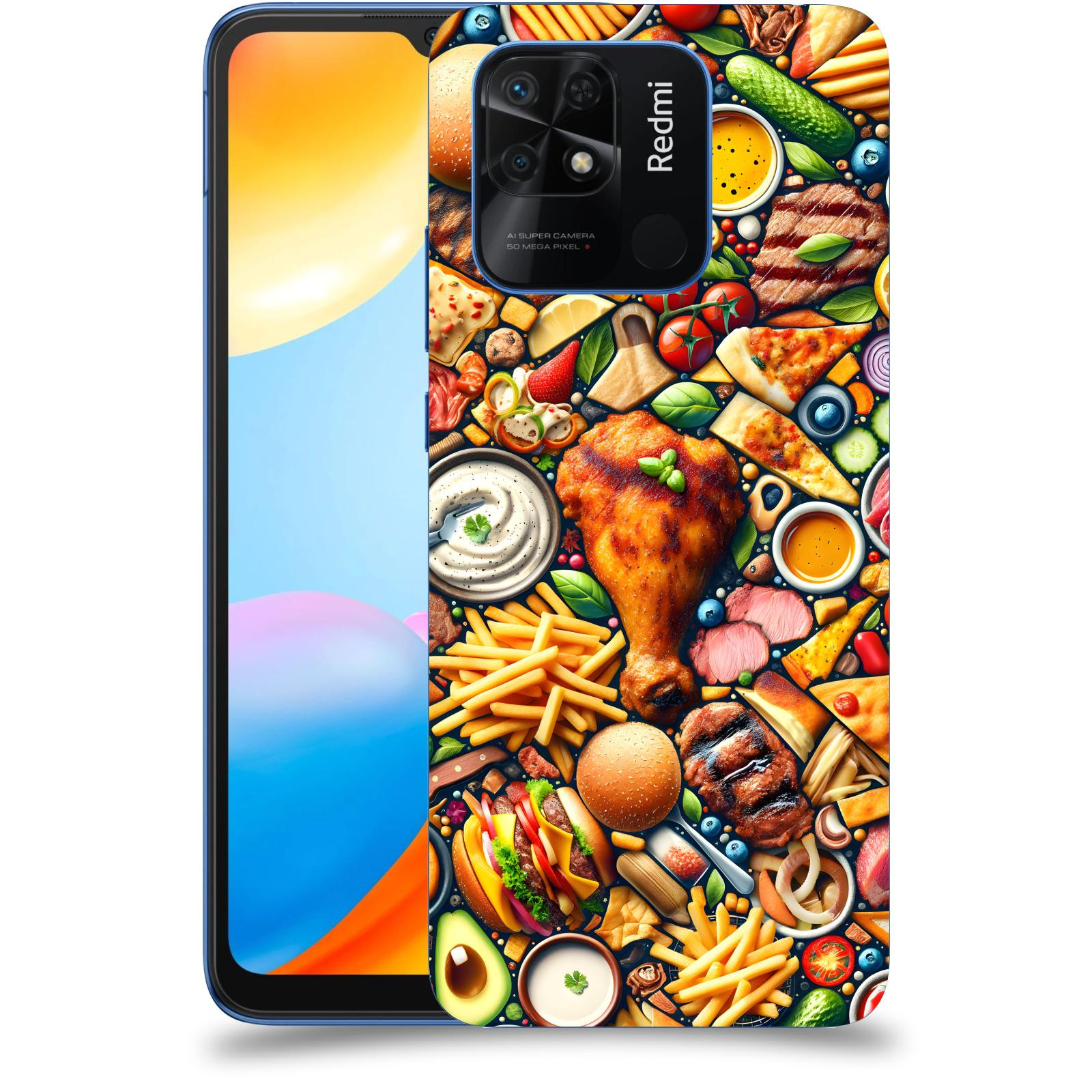 ACOVER Kryt na mobil Xiaomi Redmi 10C - Dinner