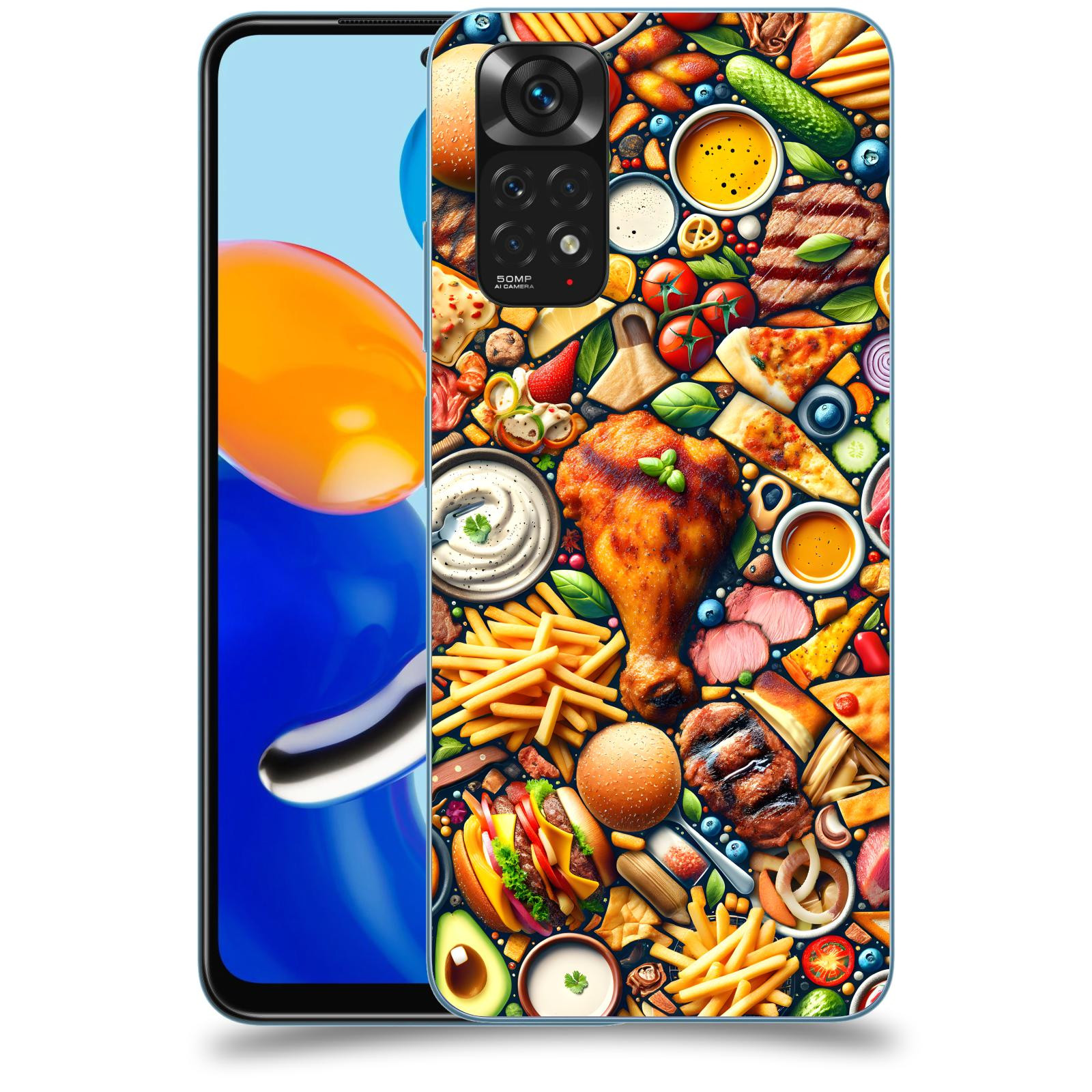 ACOVER Kryt na mobil Xiaomi Redmi Note 11 - Dinner