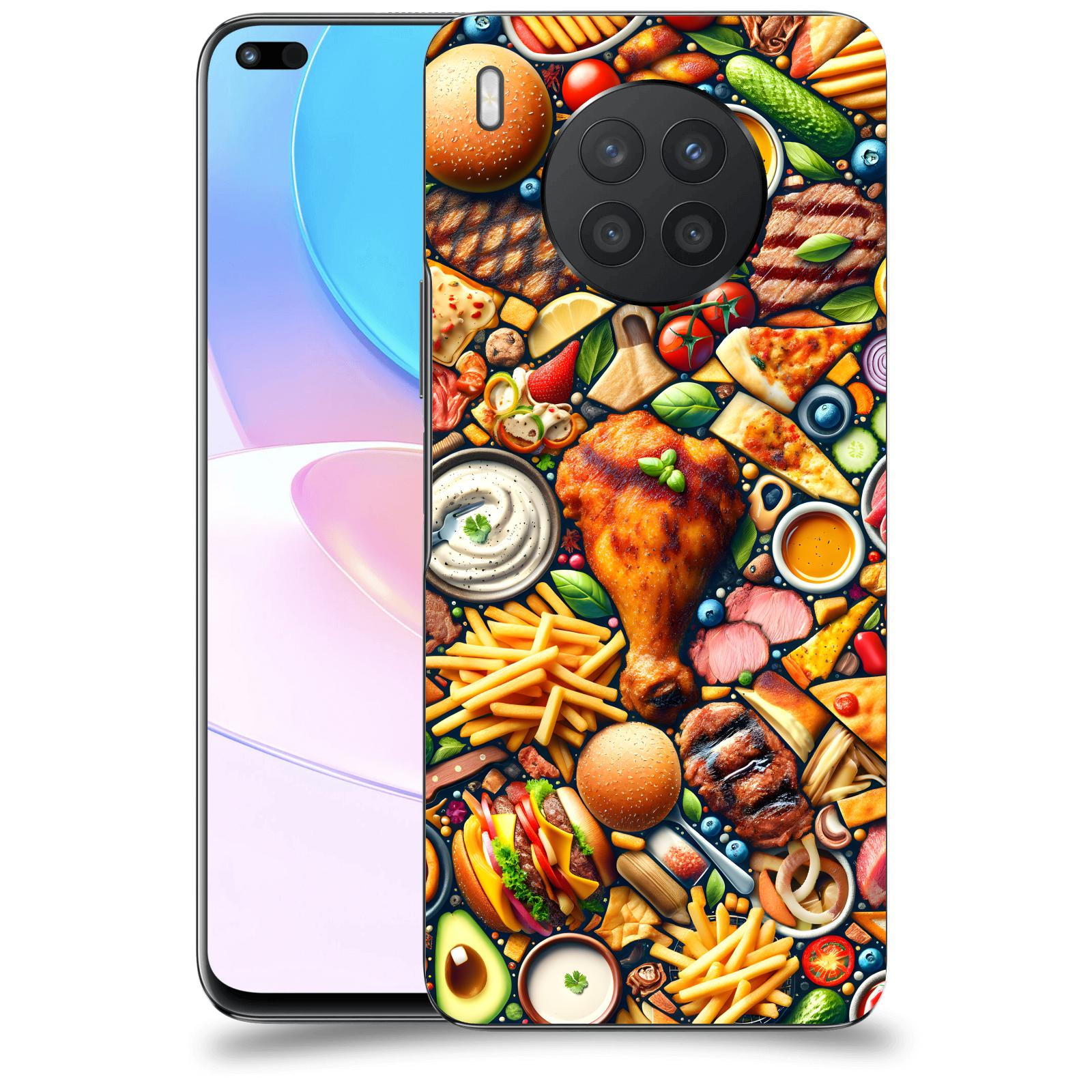 ACOVER Kryt na mobil Honor 50 Lite - Dinner