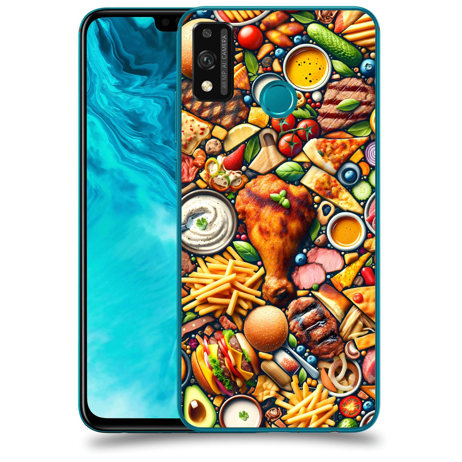 ACOVER Kryt na mobil Honor 9X Lite - Dinner