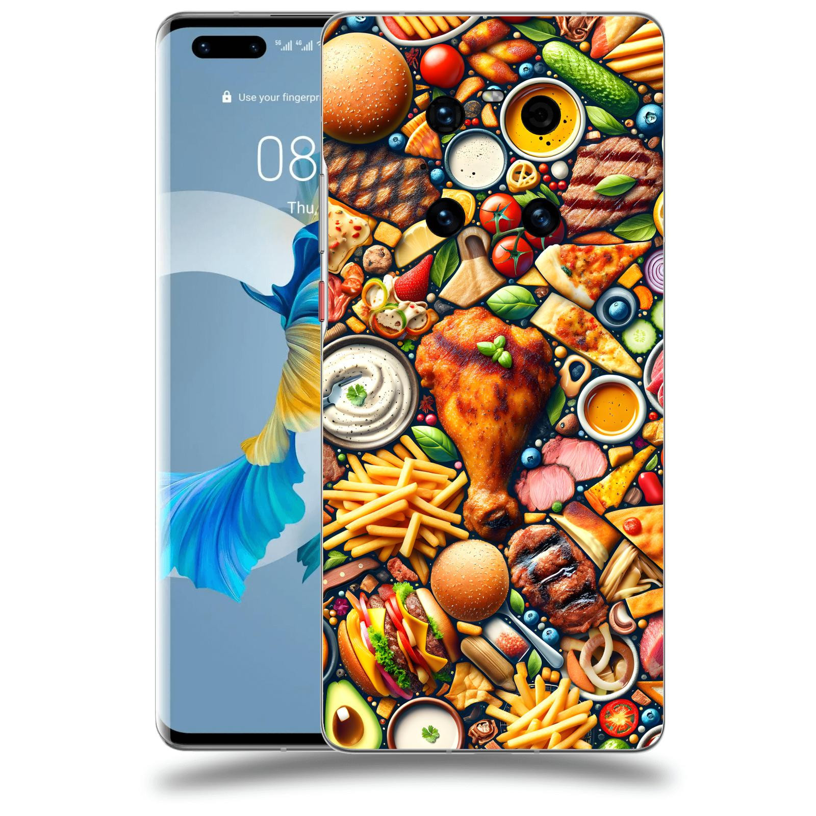 ACOVER Kryt na mobil Huawei Mate 40 Pro - Dinner