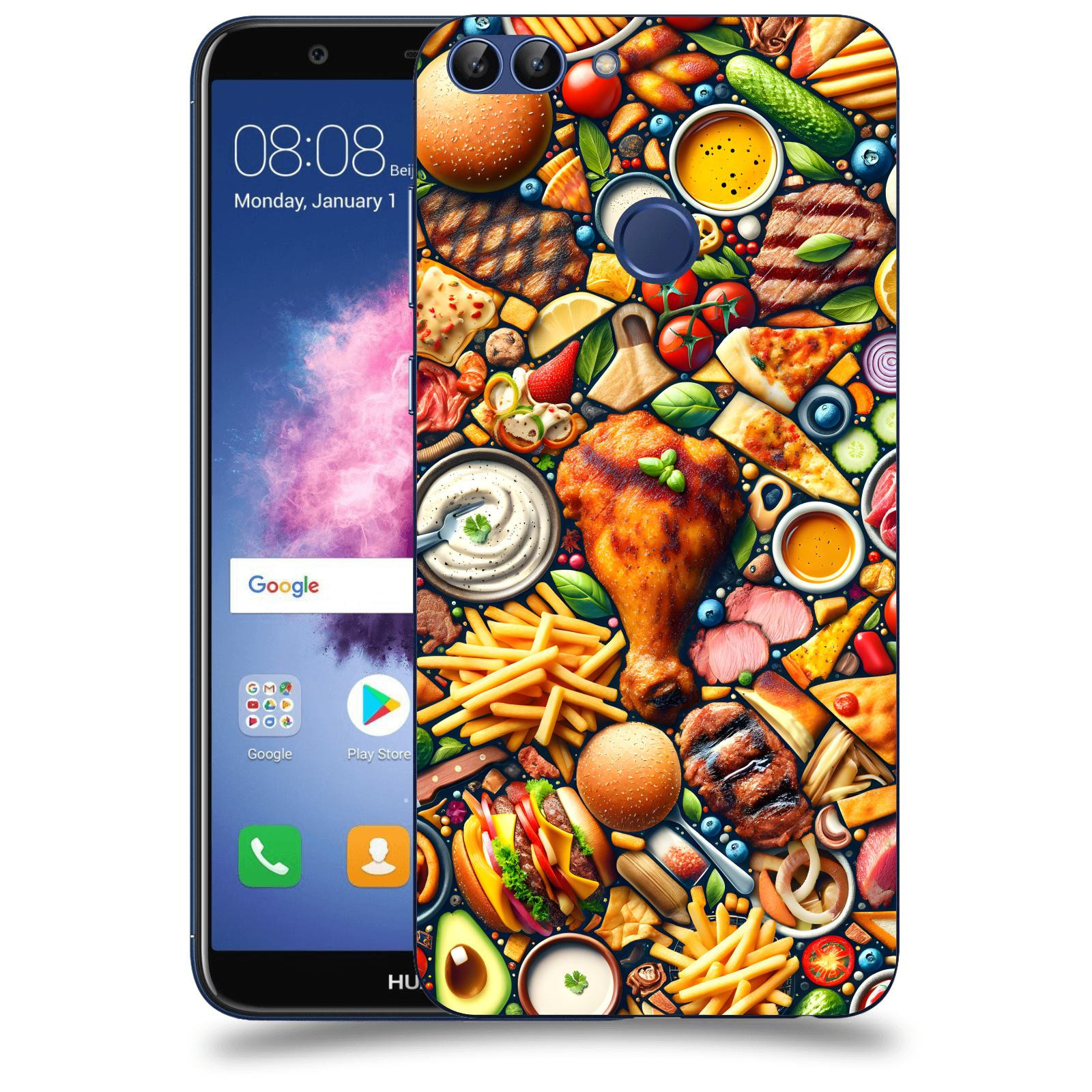 ACOVER Kryt na mobil Huawei P Smart - Dinner