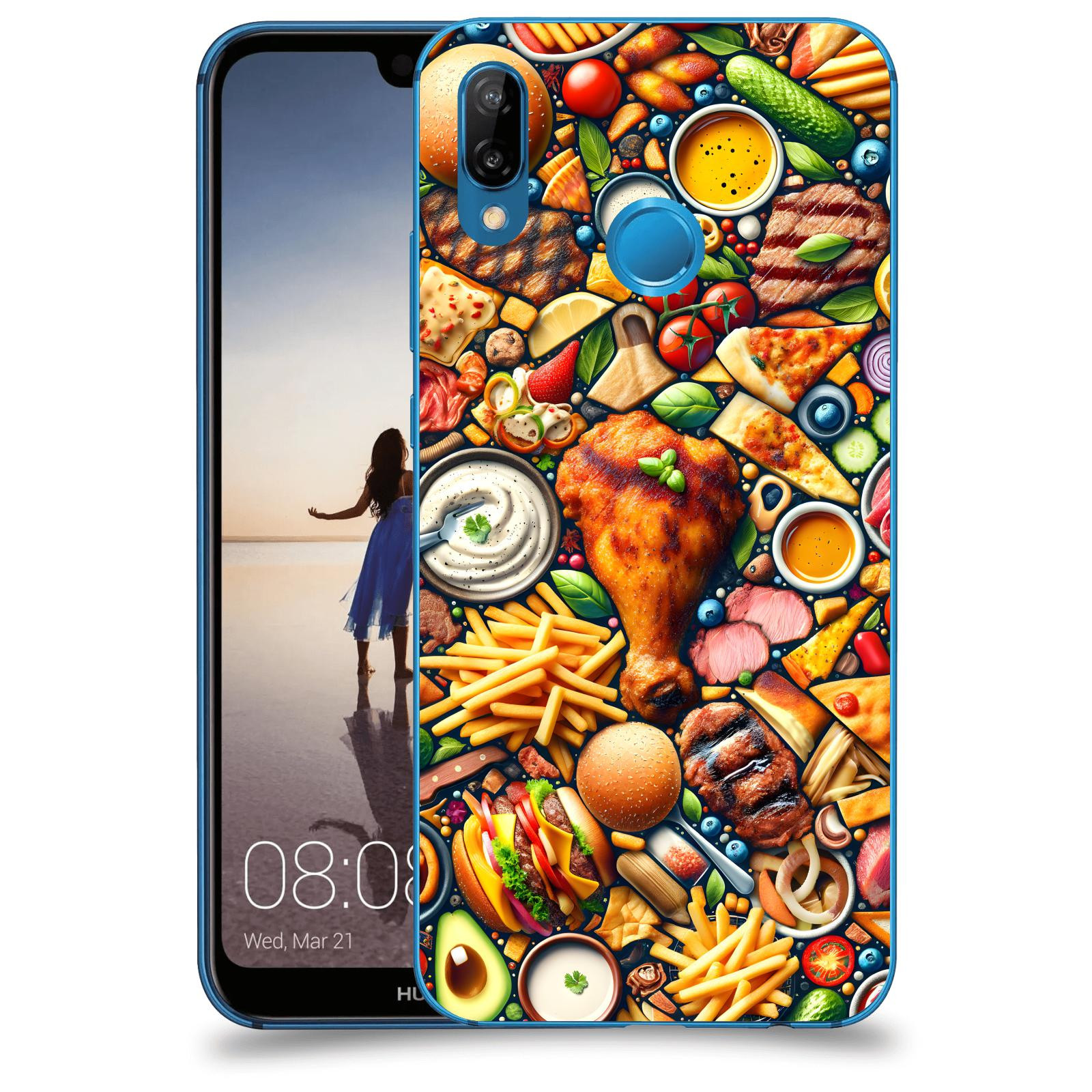 ACOVER Kryt na mobil Huawei P20 Lite - Dinner