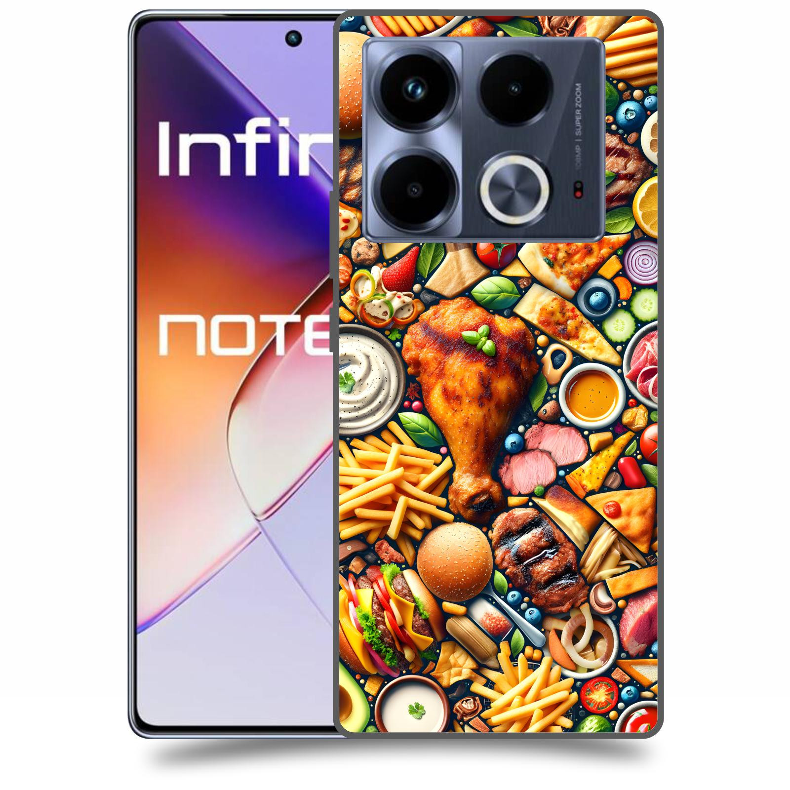 ACOVER Kryt na mobil Infinix Note 40 - Dinner