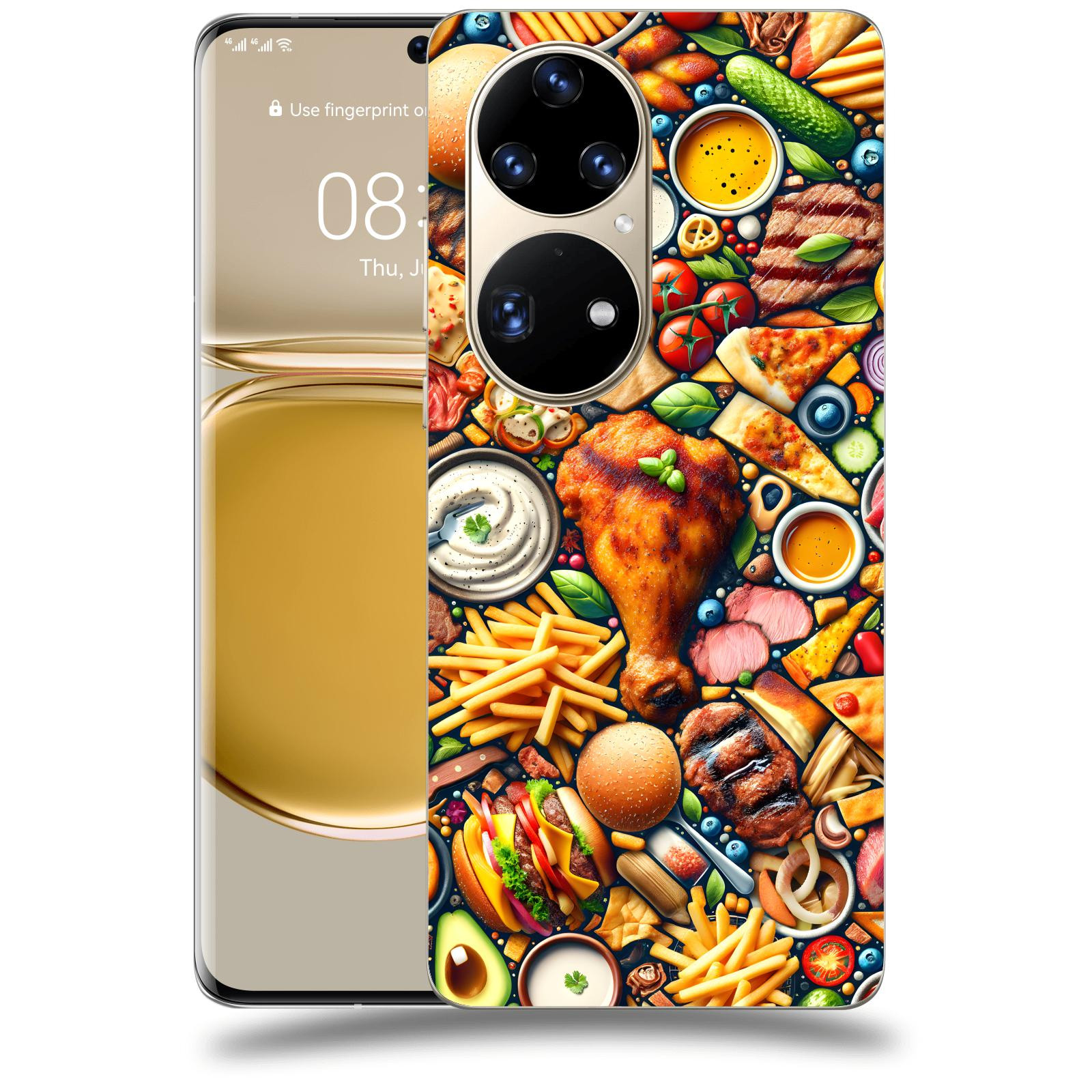 ACOVER Kryt na mobil Huawei P50 - Dinner