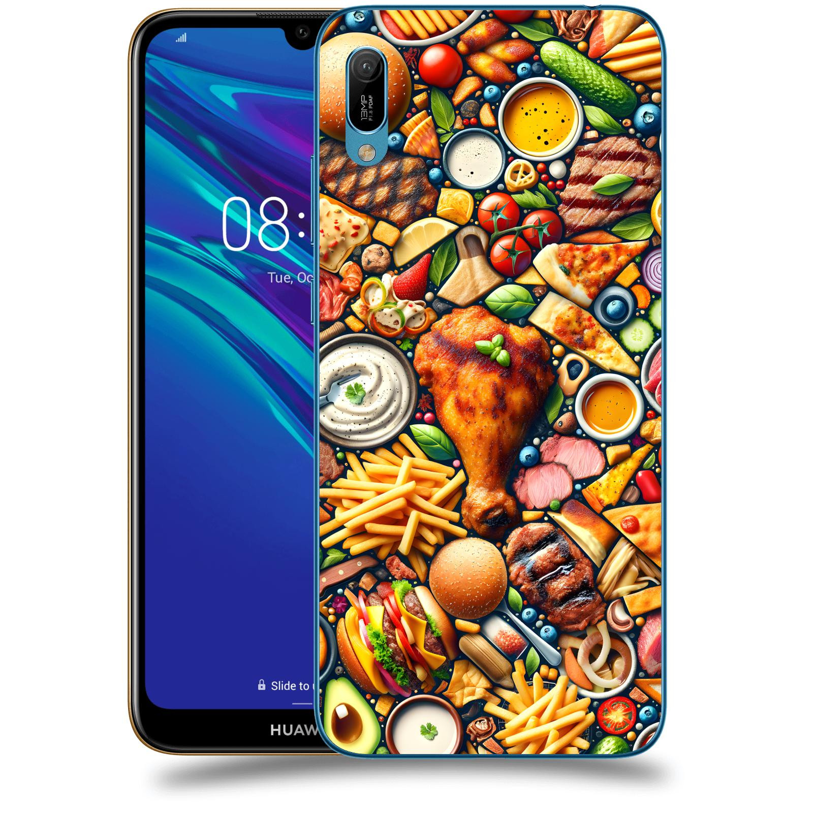 ACOVER Kryt na mobil Huawei Y6 2019 - Dinner