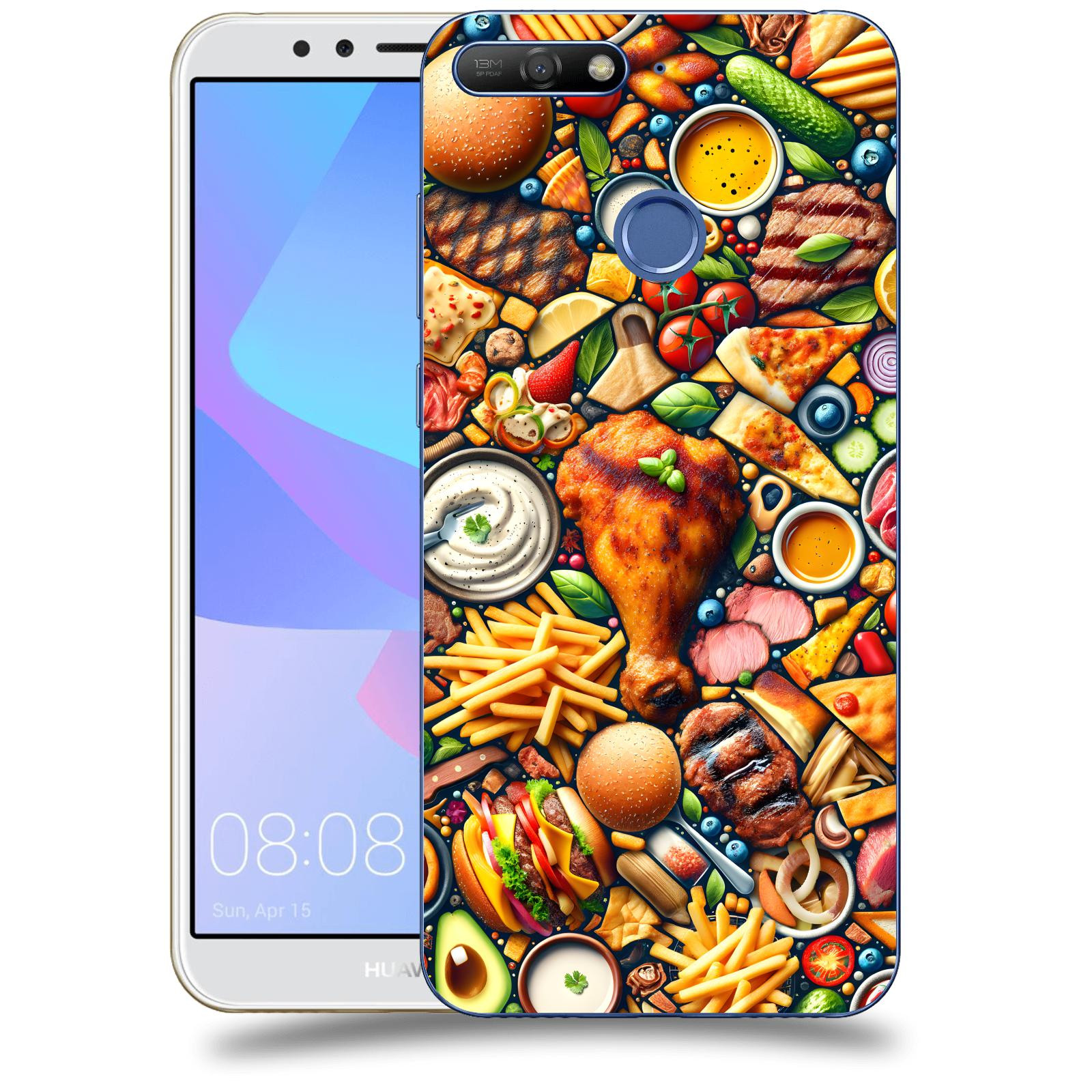 ACOVER Kryt na mobil Huawei Y6 Prime 2018 - Dinner