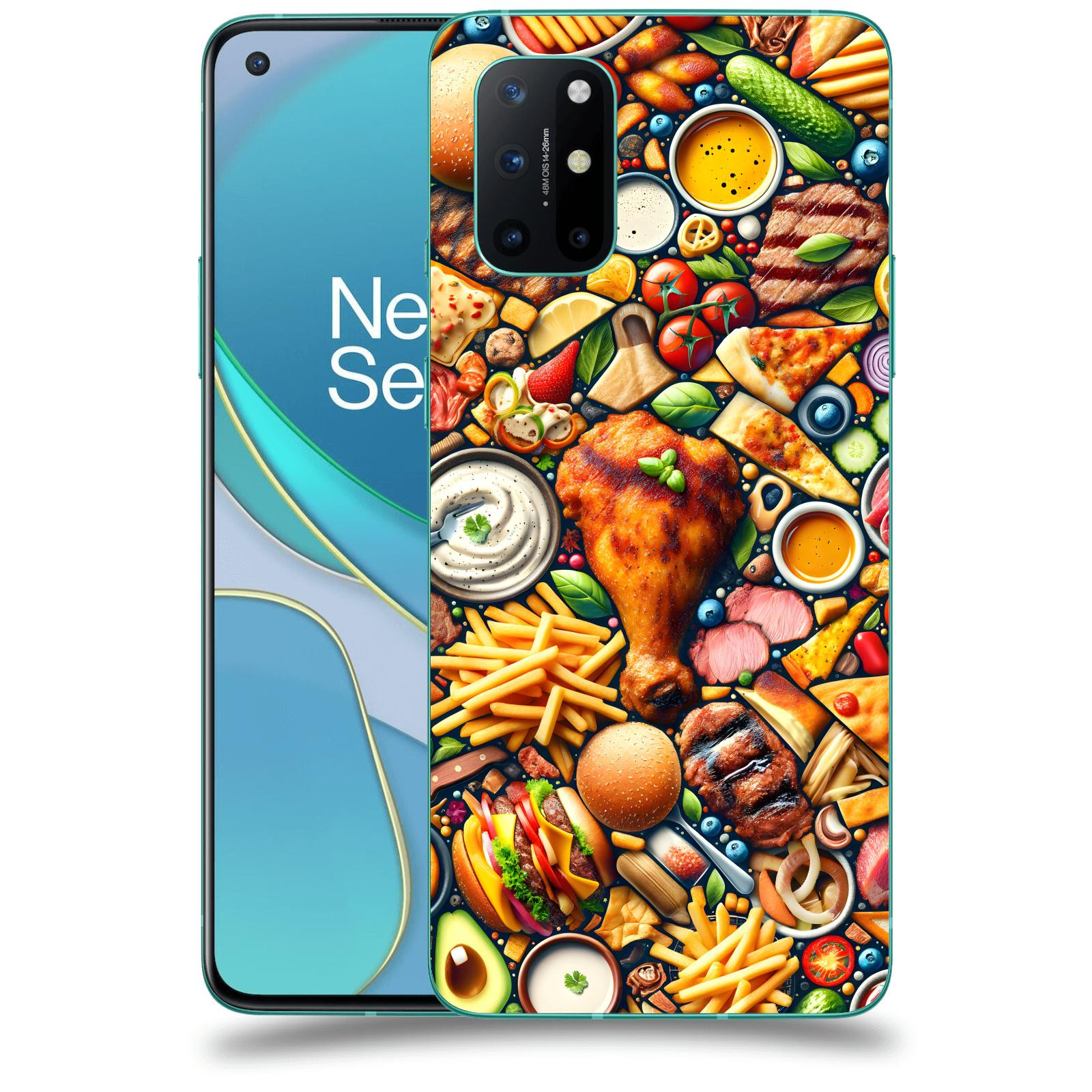 ACOVER Kryt na mobil OnePlus 8T - Dinner