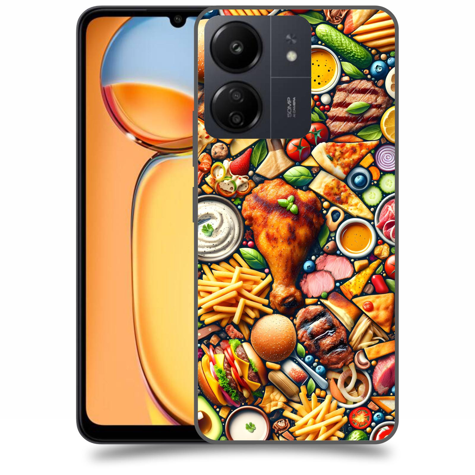 ACOVER Kryt na mobil Xiaomi Redmi 13C  Dinner