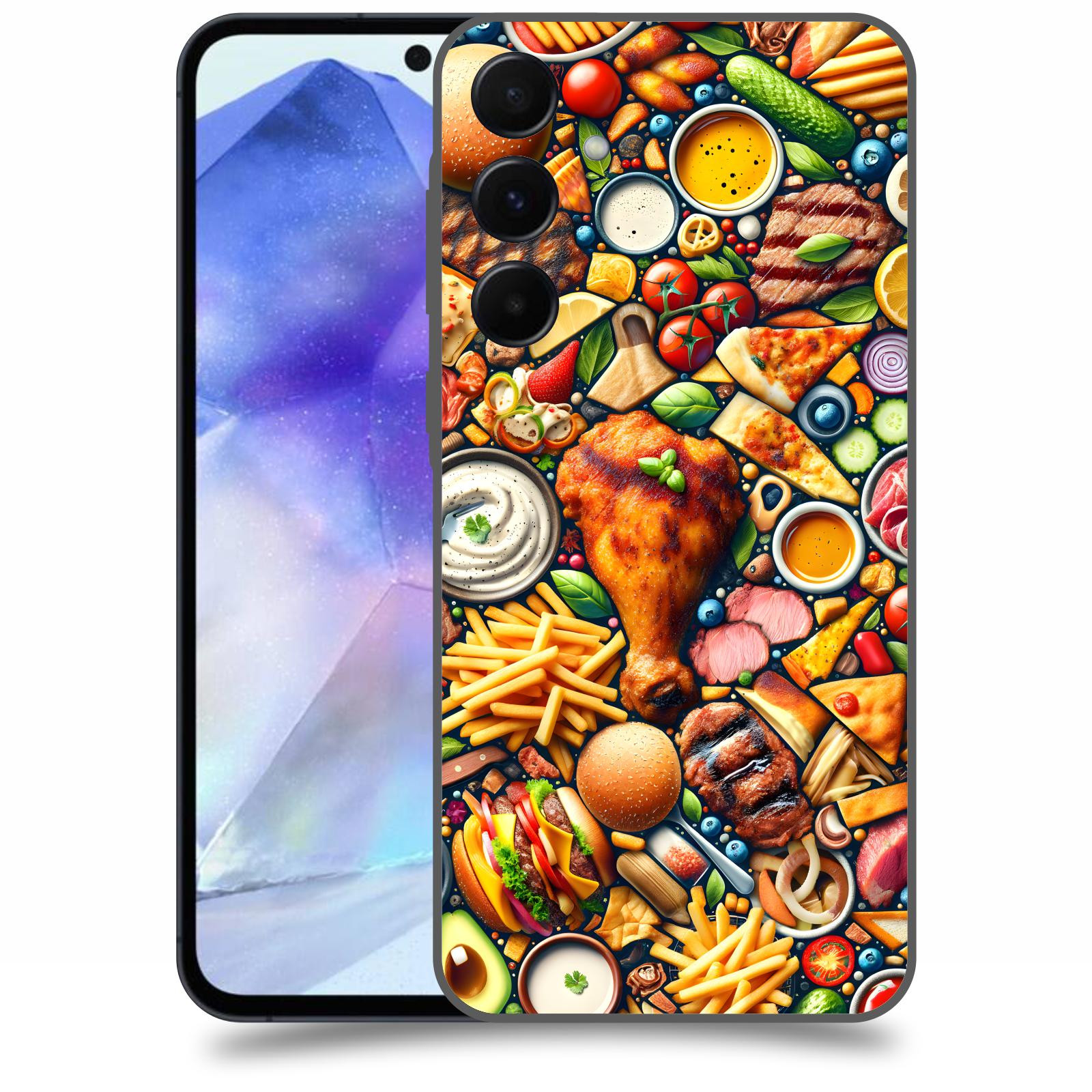 ACOVER Kryt na mobil Samsung Galaxy A55 5G - Dinner