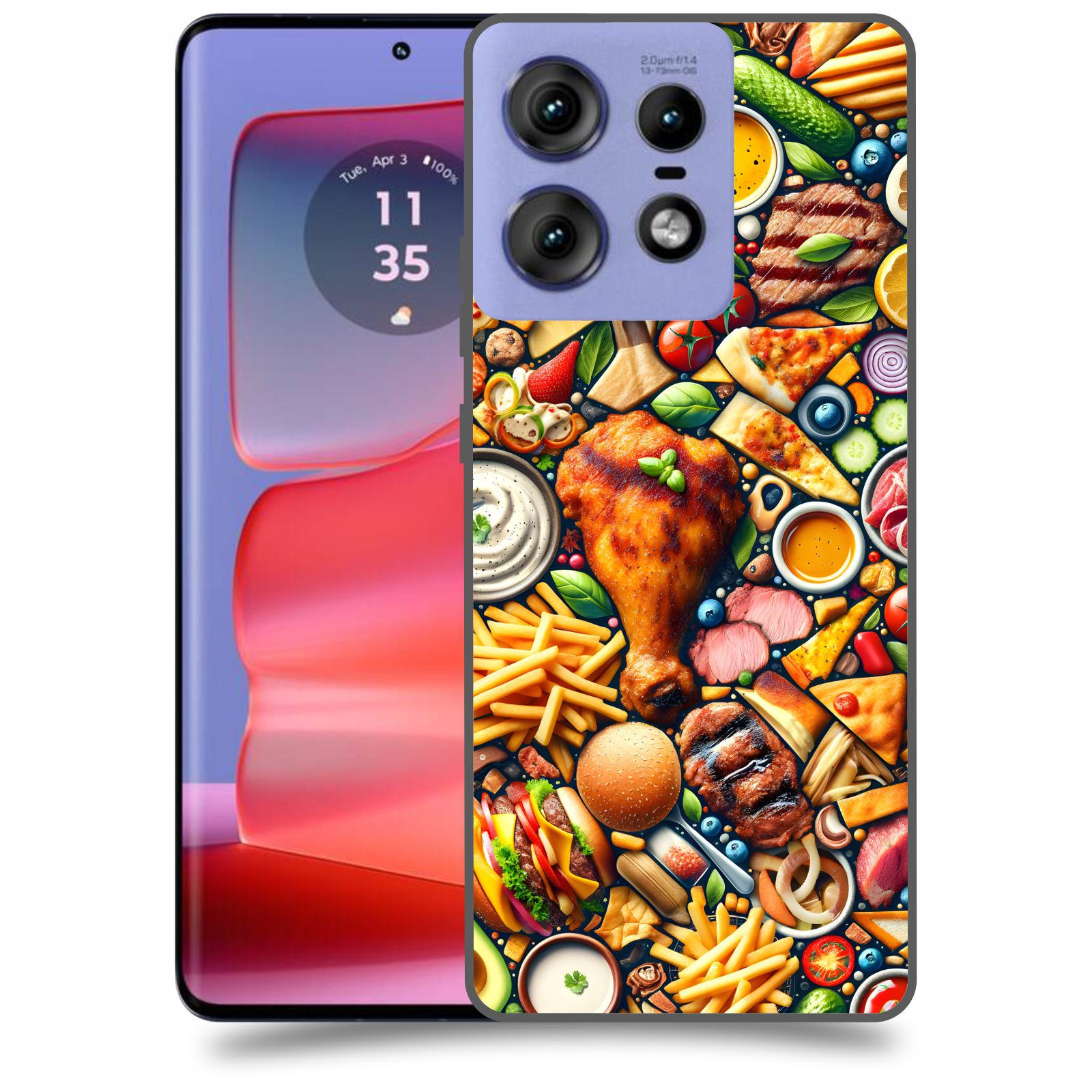 ACOVER Kryt na mobil Motorola Edge 50 Pro - Dinner