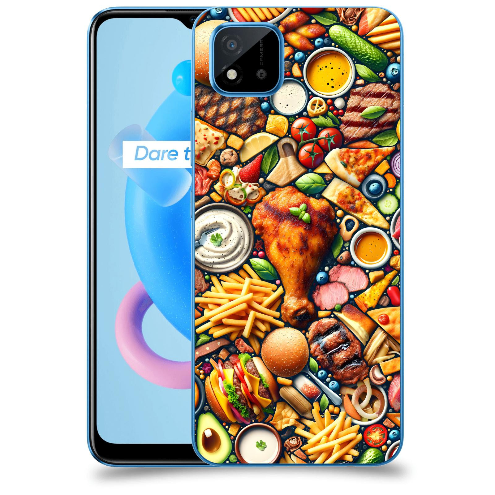 ACOVER Kryt na mobil Realme C11 (2021) - Dinner