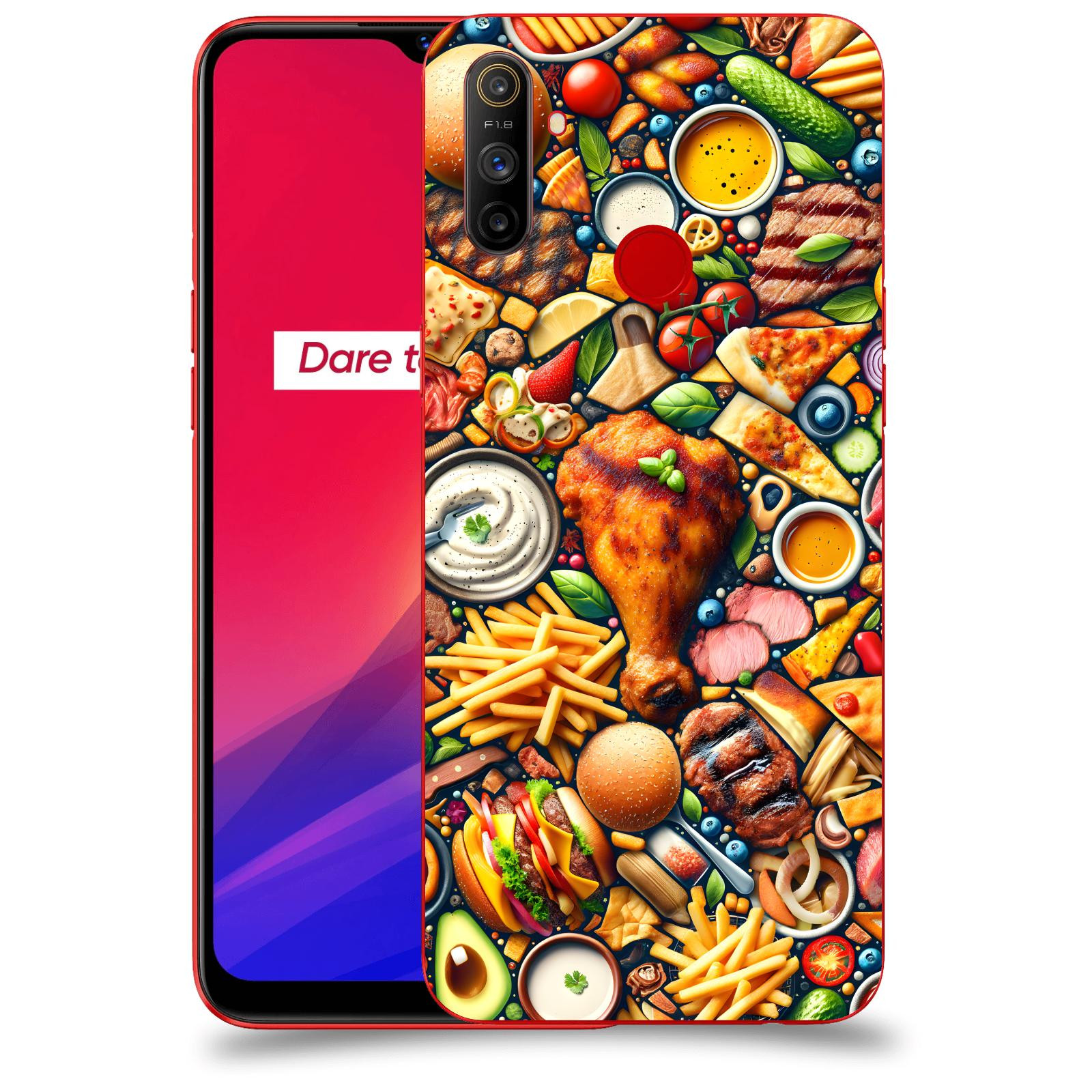 ACOVER Kryt na mobil Realme C3 - Dinner