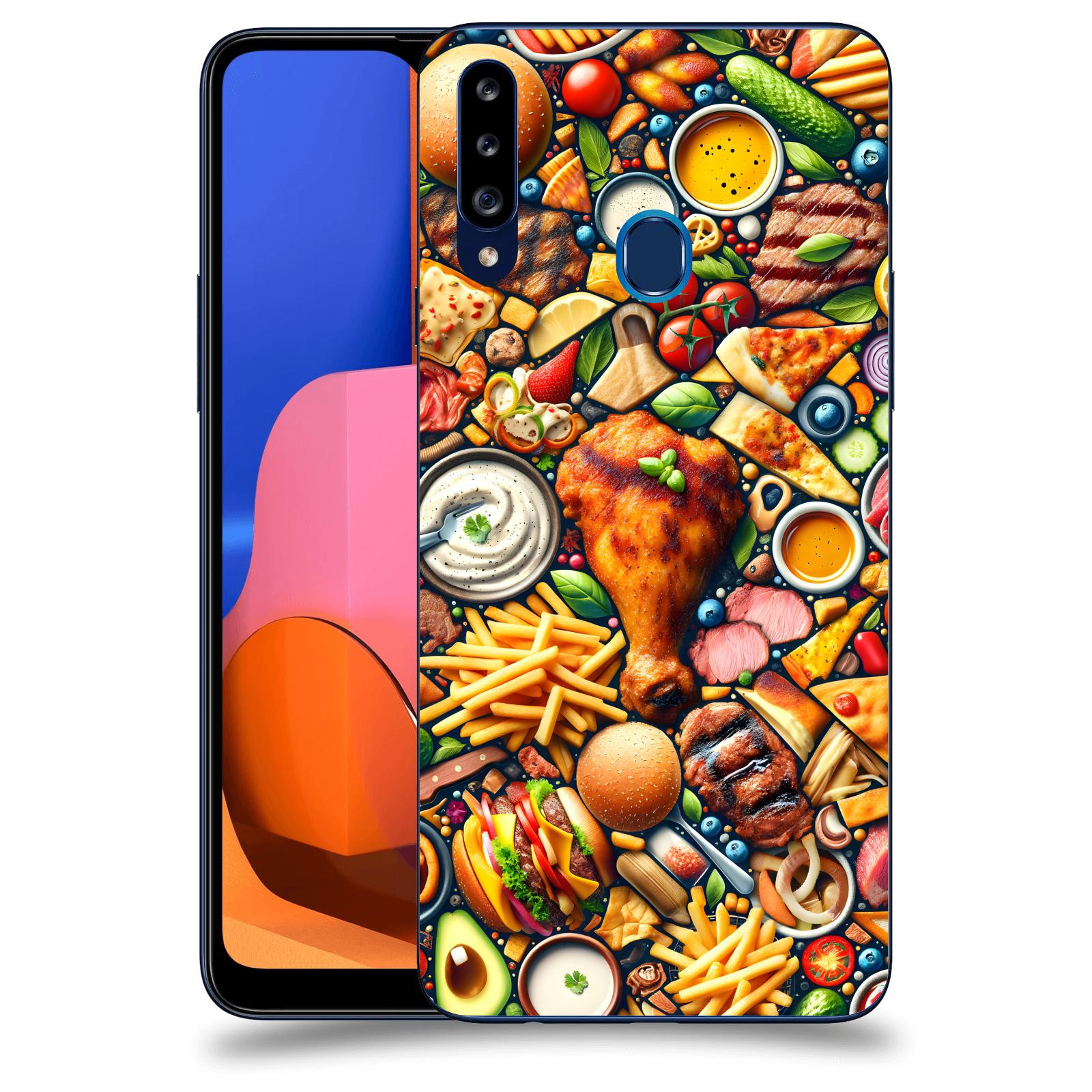 ACOVER Kryt na mobil Samsung Galaxy A20s - Dinner