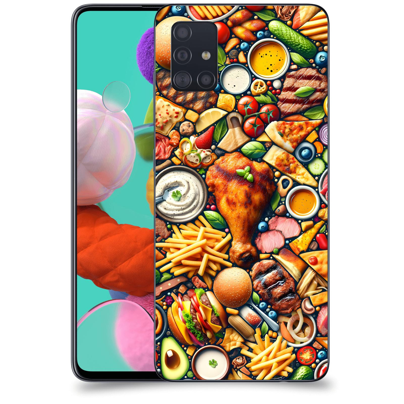 ACOVER Kryt na mobil Samsung Galaxy A51 A515F - Dinner