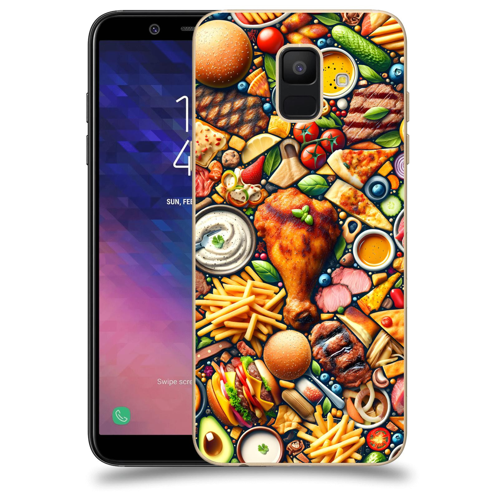 ACOVER Kryt na mobil Samsung Galaxy A6 A600F - Dinner