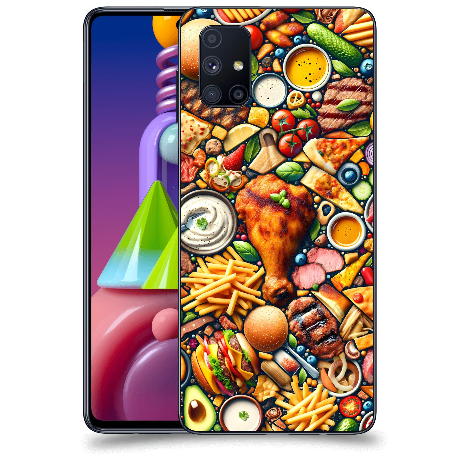 ACOVER Kryt na mobil Samsung Galaxy M51 M515F - Dinner