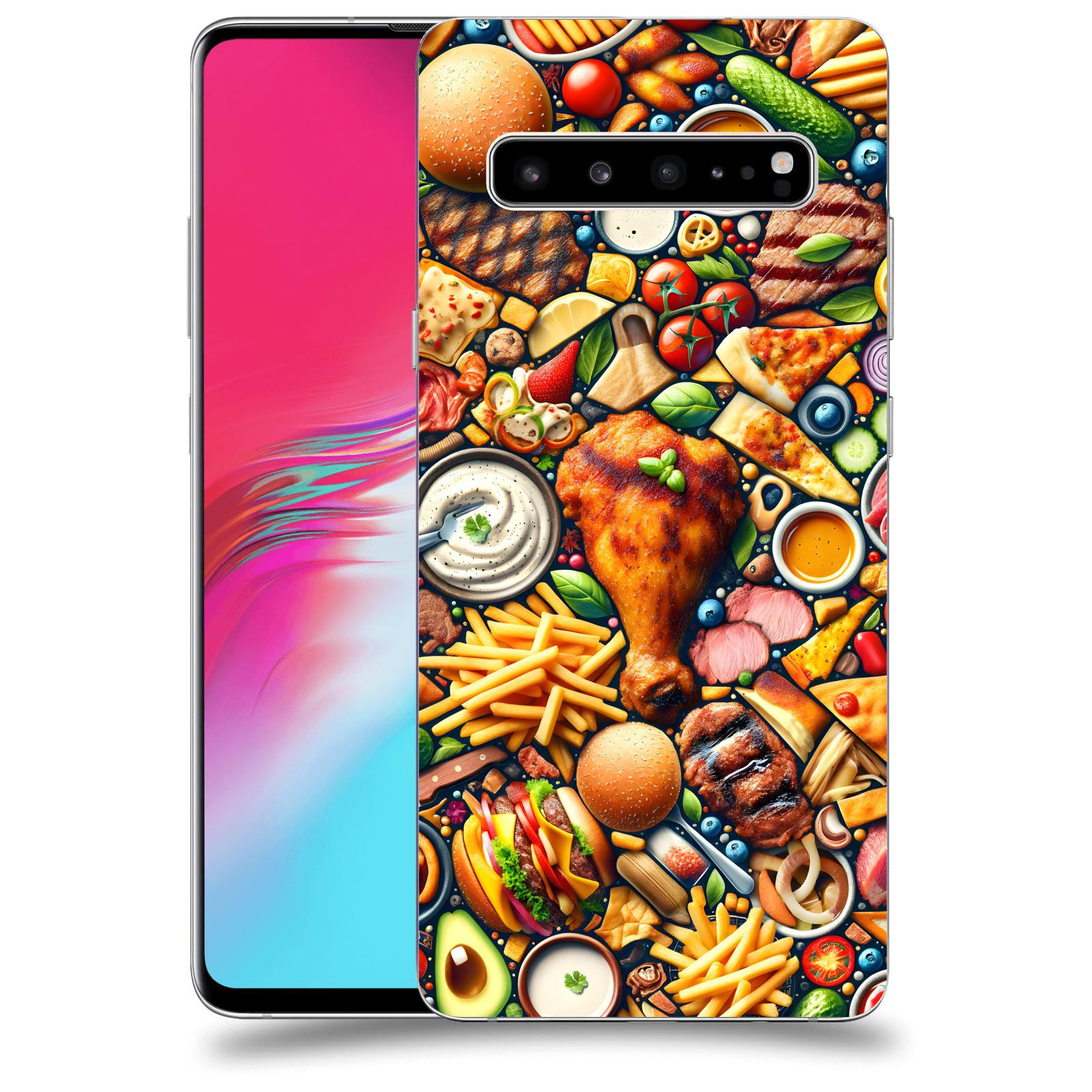ACOVER Kryt na mobil Samsung Galaxy S10 G973 - Dinner