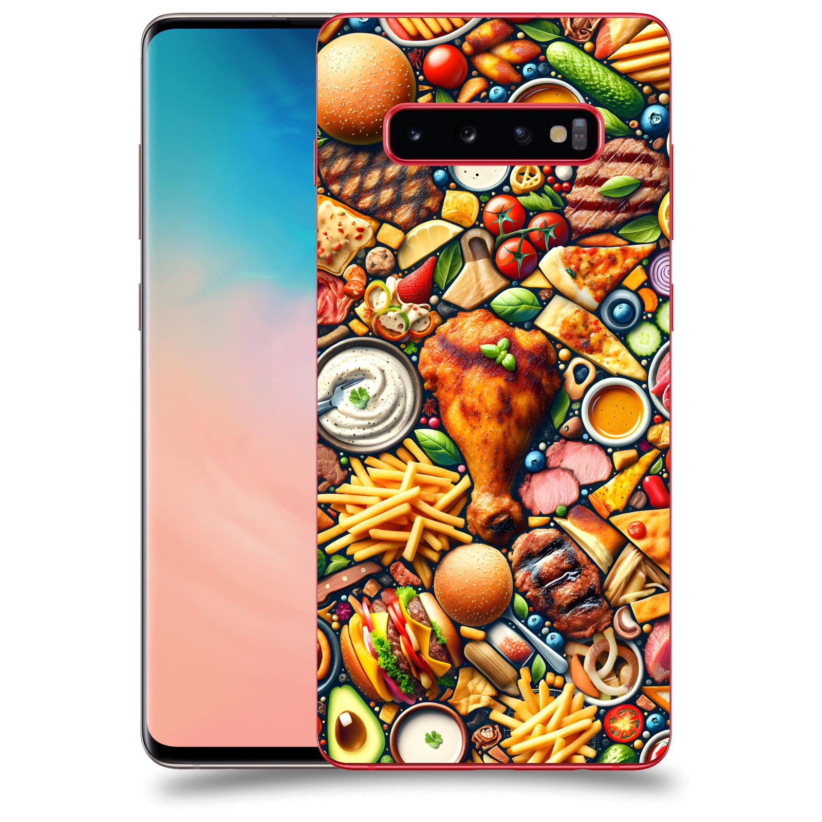 ACOVER Kryt na mobil Samsung Galaxy S10 Plus G975 - Dinner