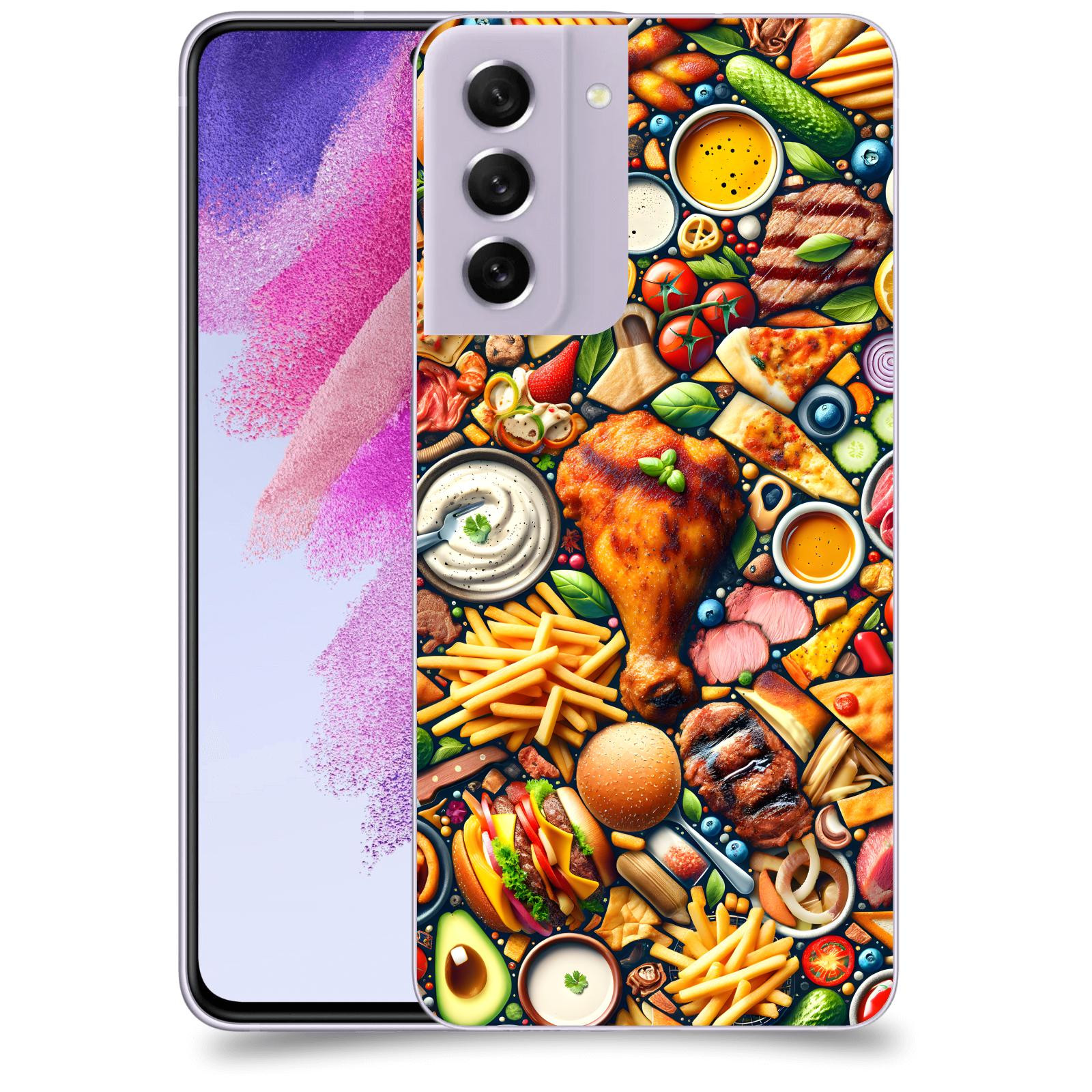 ACOVER Kryt na mobil Samsung Galaxy S21 FE 5G - Dinner