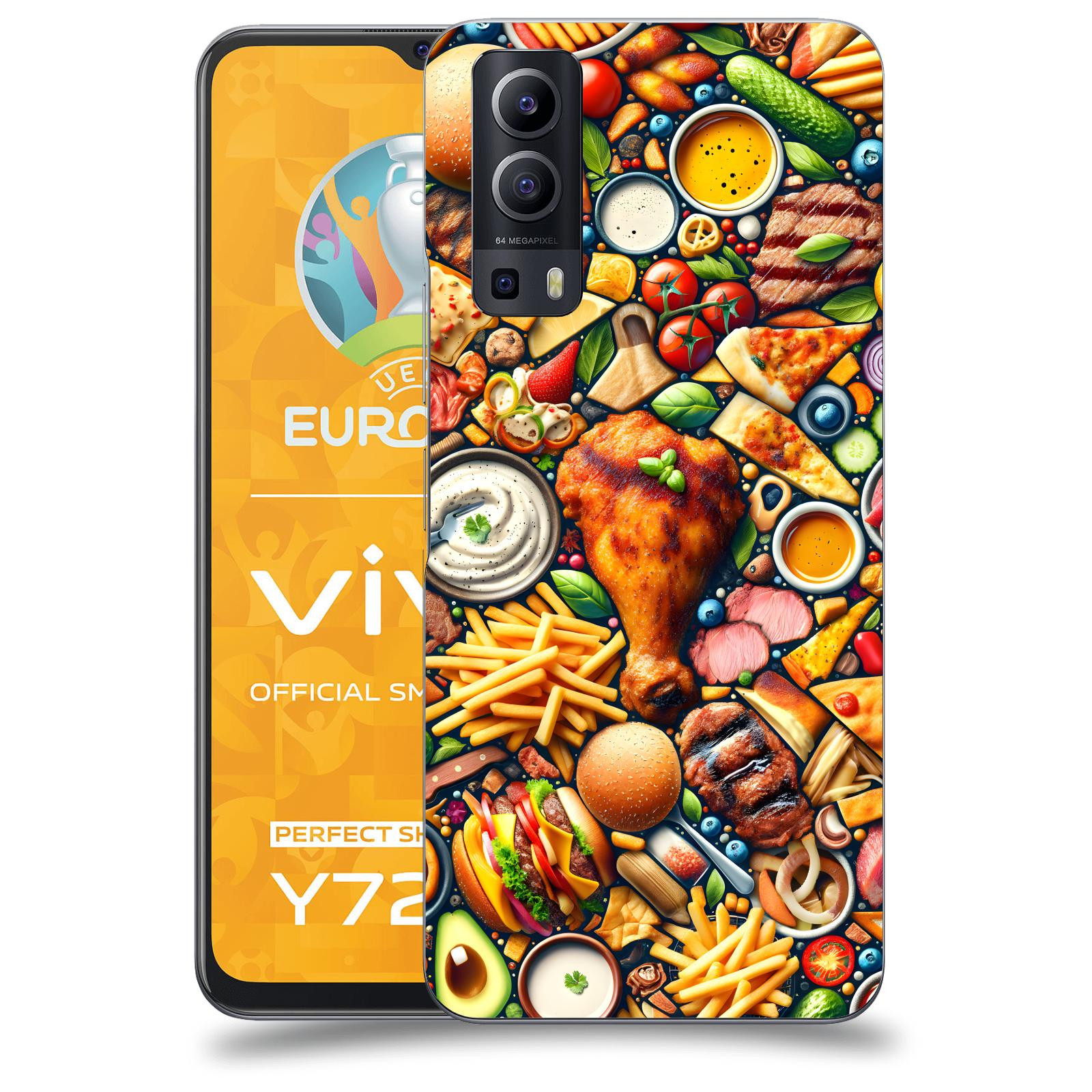 ACOVER Kryt na mobil Vivo Y72 5G - Dinner