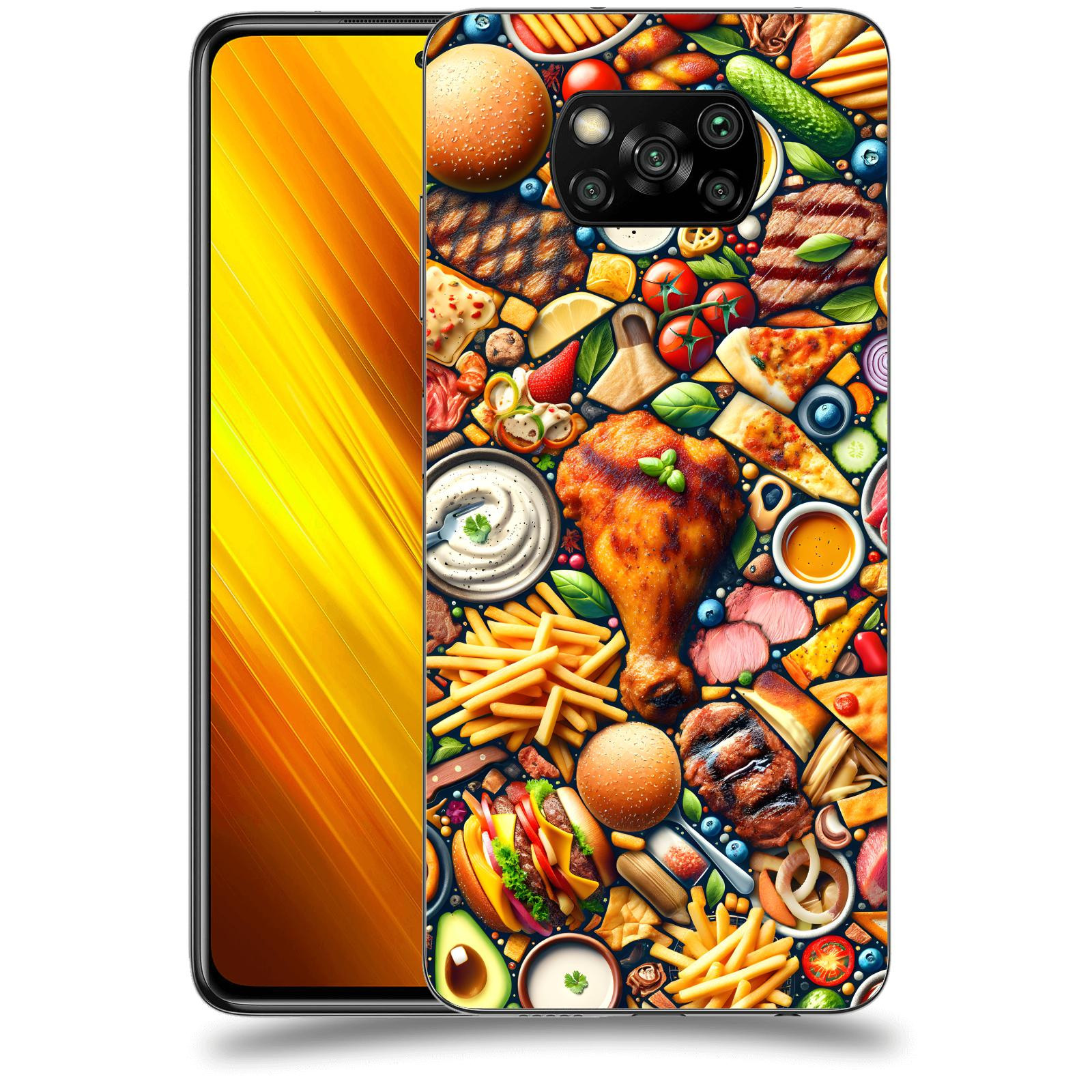 ACOVER Kryt na mobil Xiaomi Poco X3 - Dinner