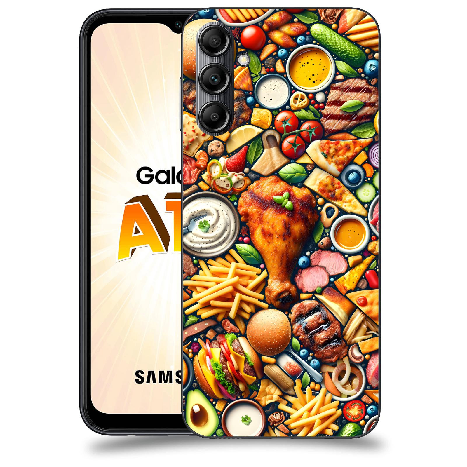 ACOVER Kryt na mobil Samsung Galaxy A14 LTE - Dinner
