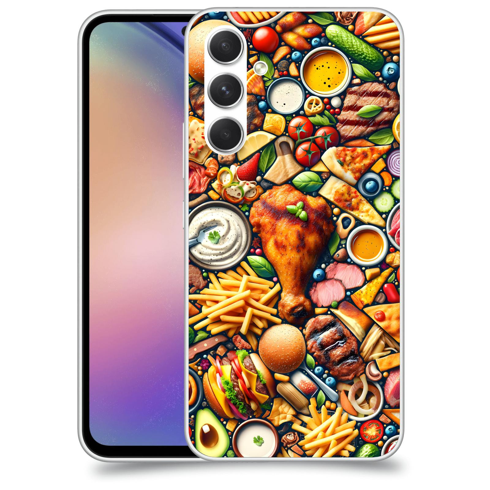 ACOVER Kryt na mobil Samsung Galaxy M54 5G - Dinner