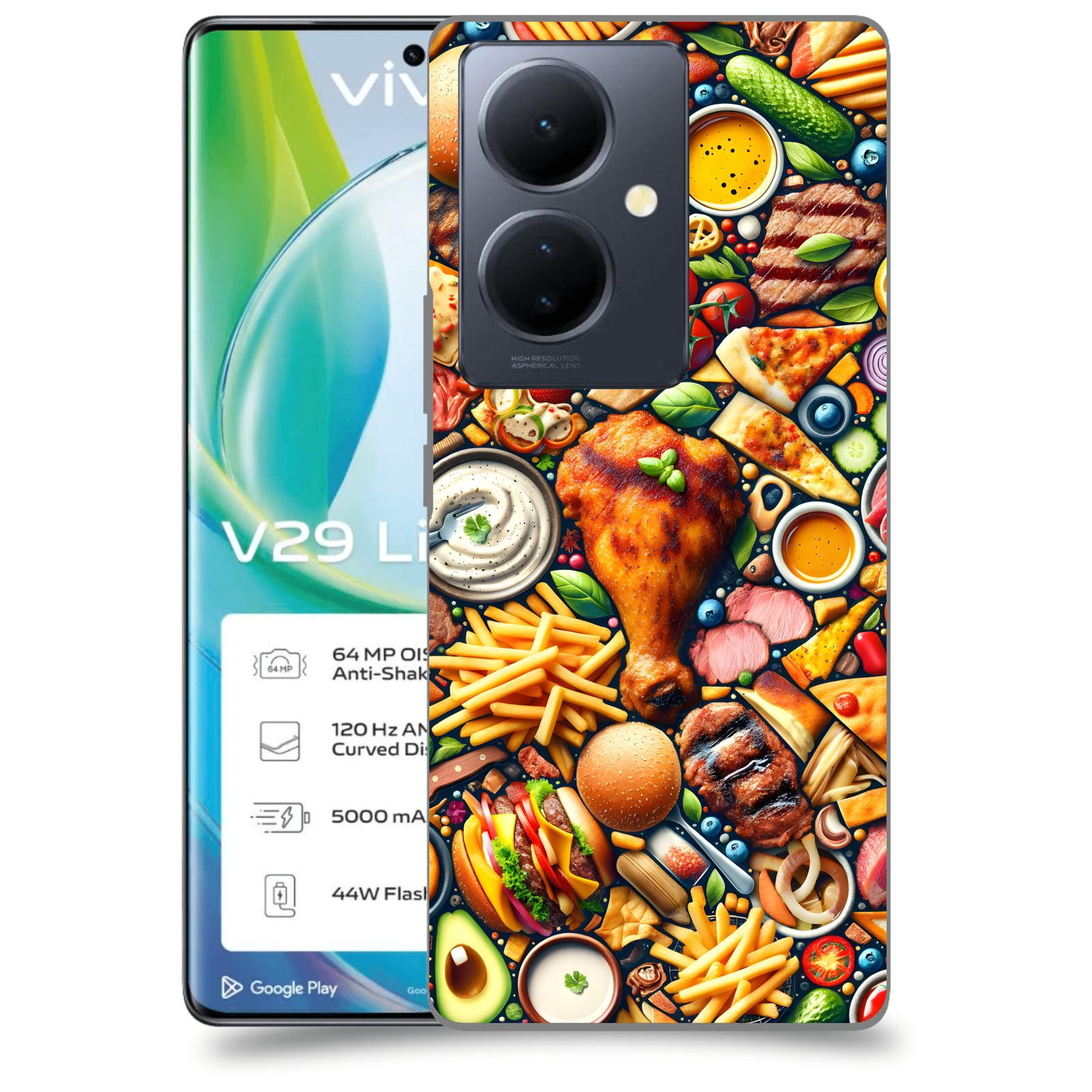 ACOVER Kryt na mobil VIVO V29 Lite 5G - Dinner