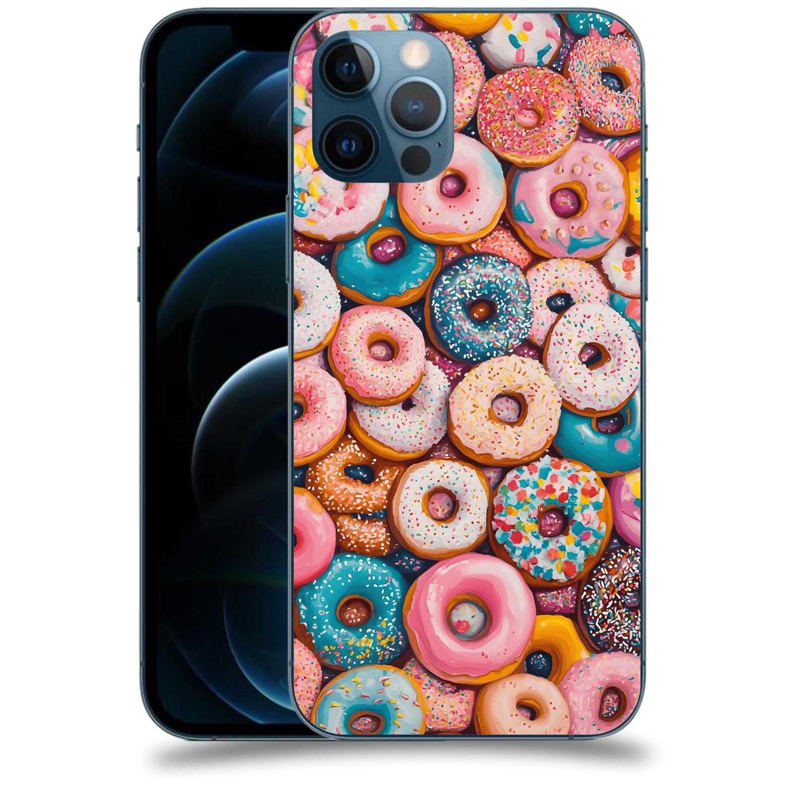 ACOVER Kryt na mobil Apple iPhone 12 Pro - Donuts