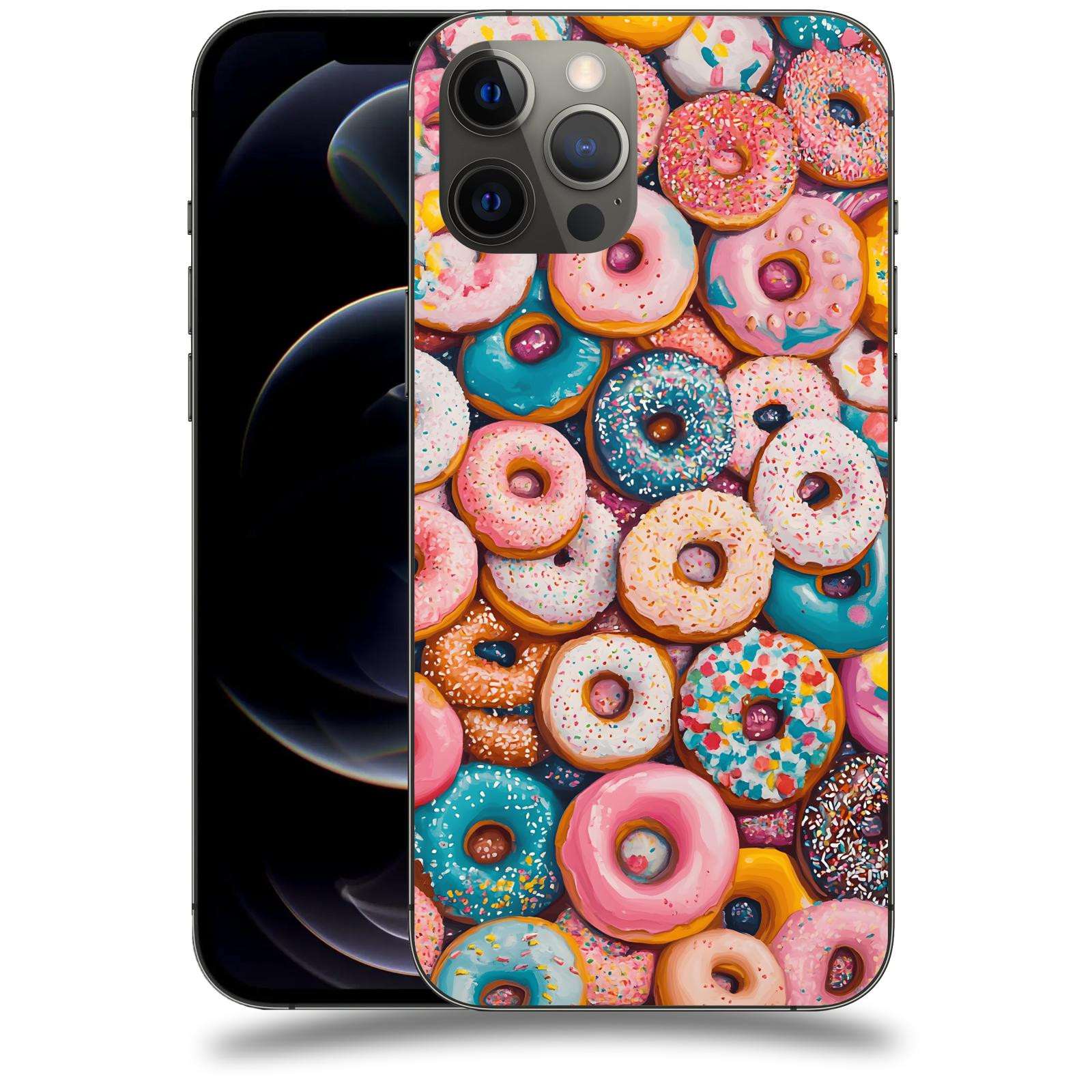 ACOVER Kryt na mobil Apple iPhone 12 Pro Max - Donuts