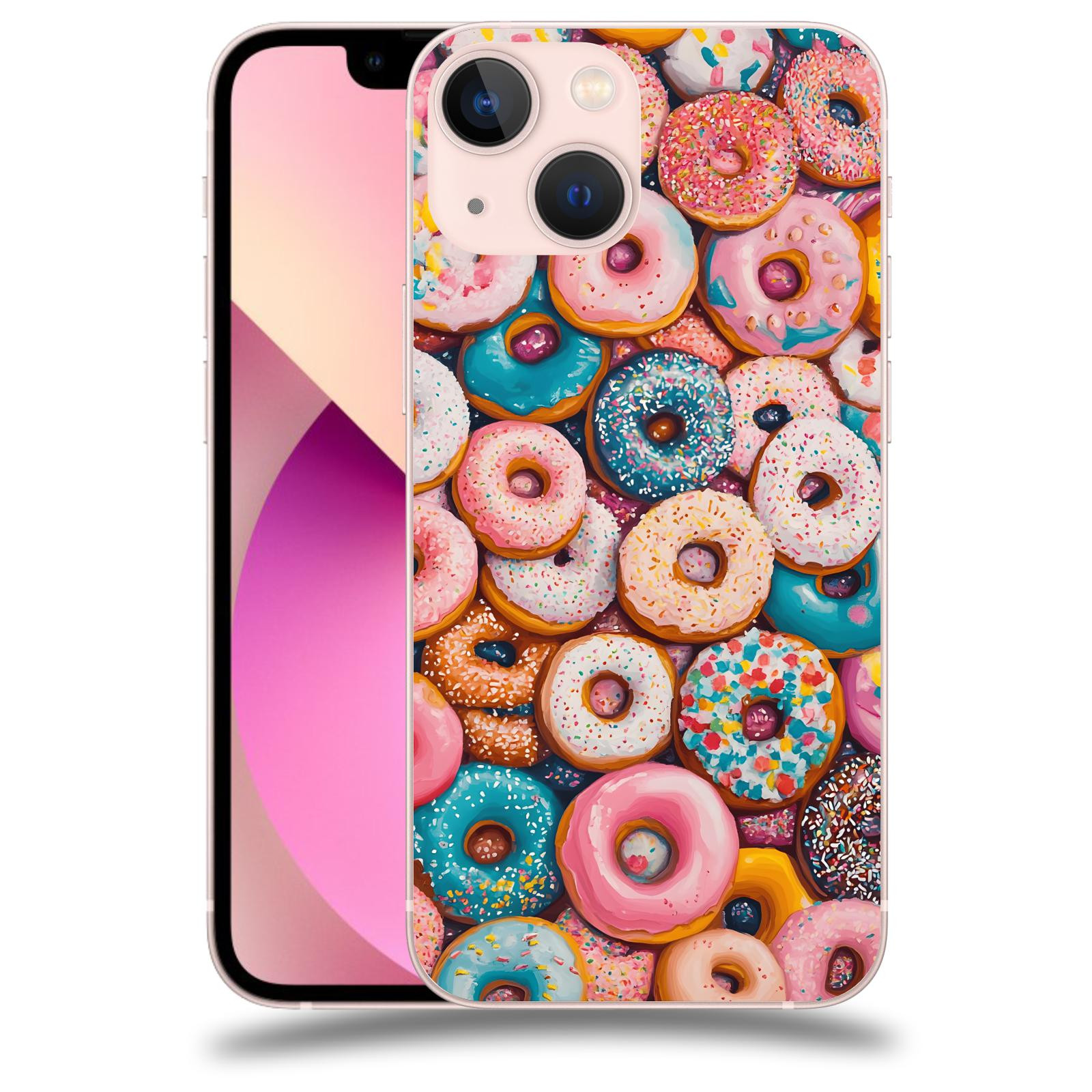 ACOVER Kryt na mobil Apple iPhone 13 mini - Donuts