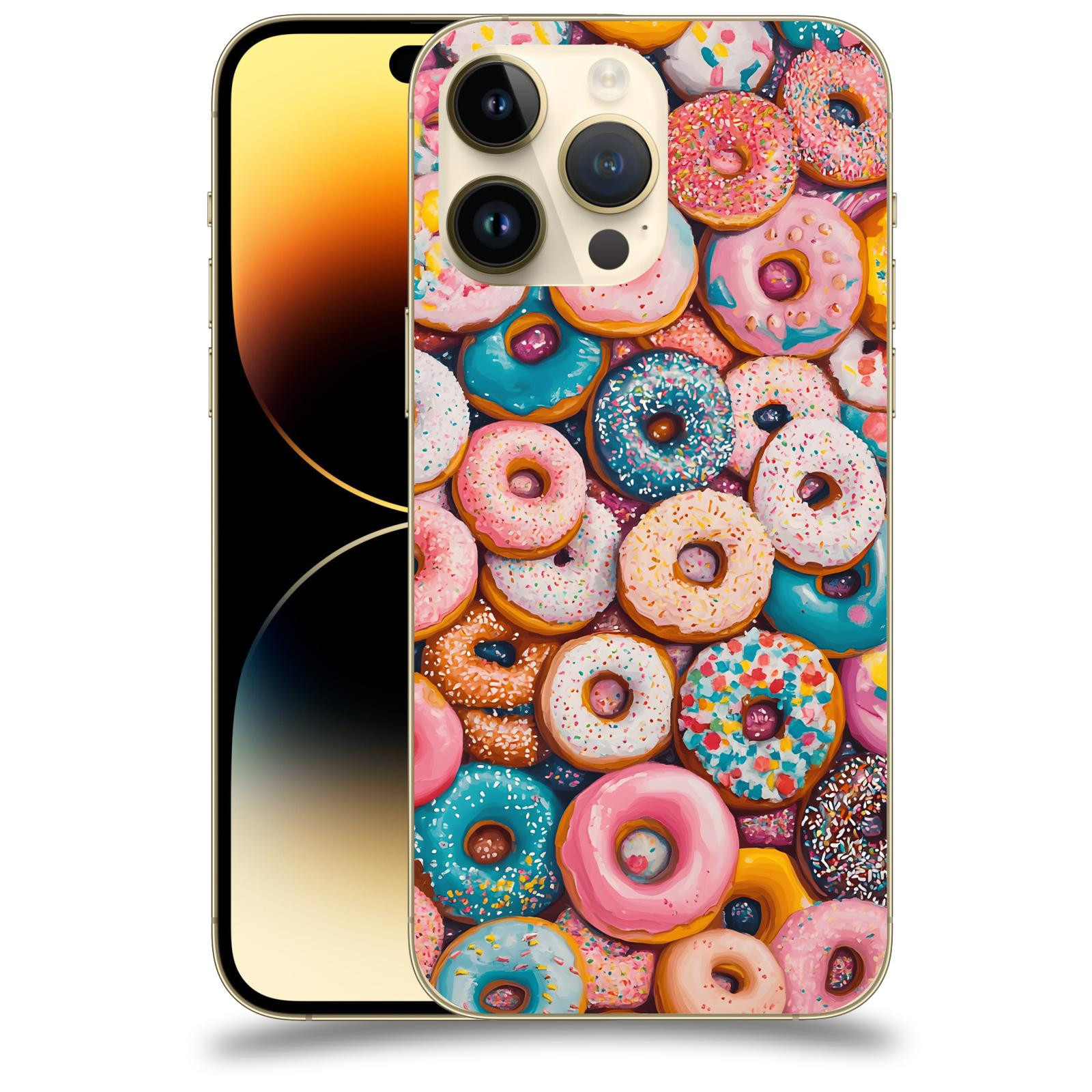 ACOVER Kryt na mobil Apple iPhone 14 Pro Max - Donuts