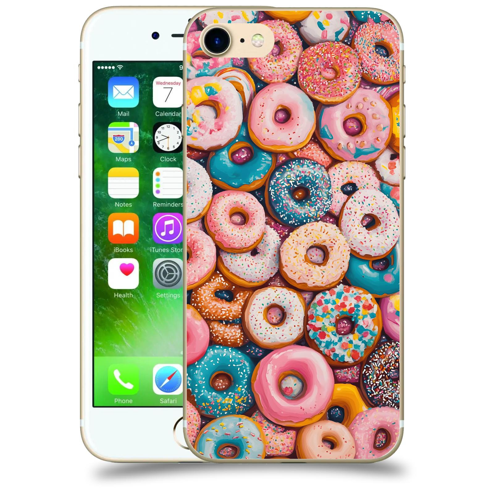 ACOVER Kryt na mobil Apple iPhone 7 - Donuts