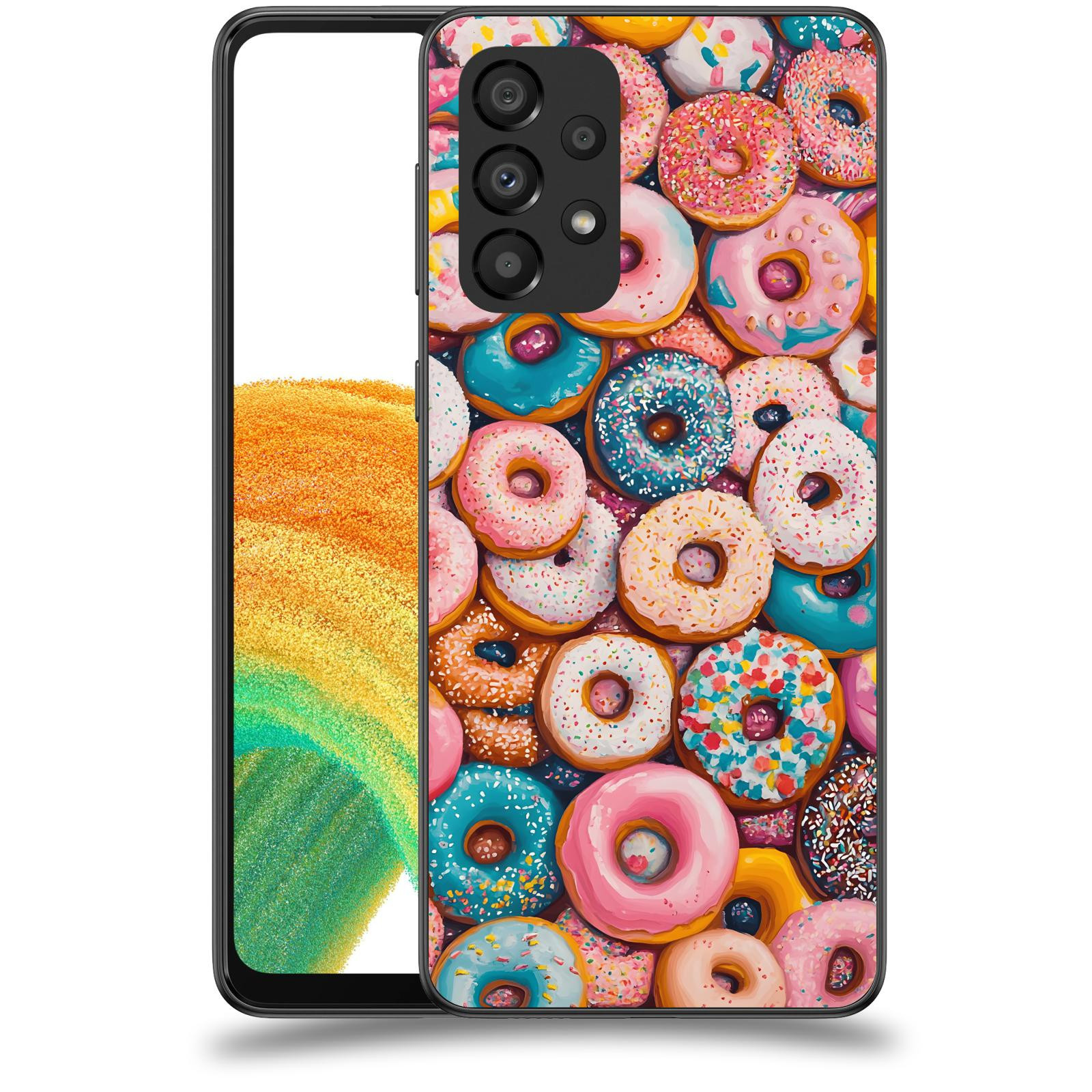 ACOVER Kryt na mobil Samsung Galaxy A33 5G A336 - Donuts