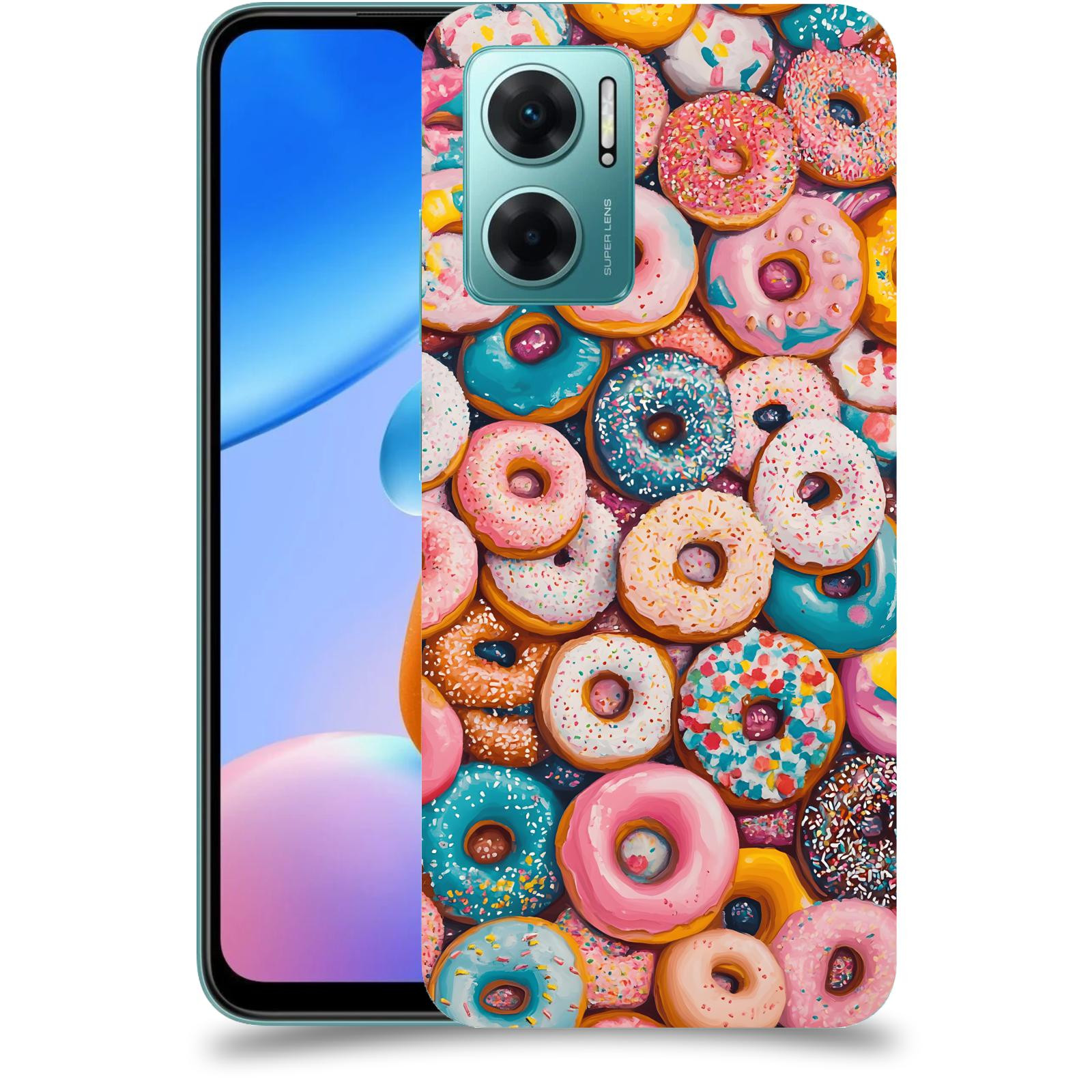 ACOVER Kryt na mobil Xiaomi Redmi 10 5G - Donuts