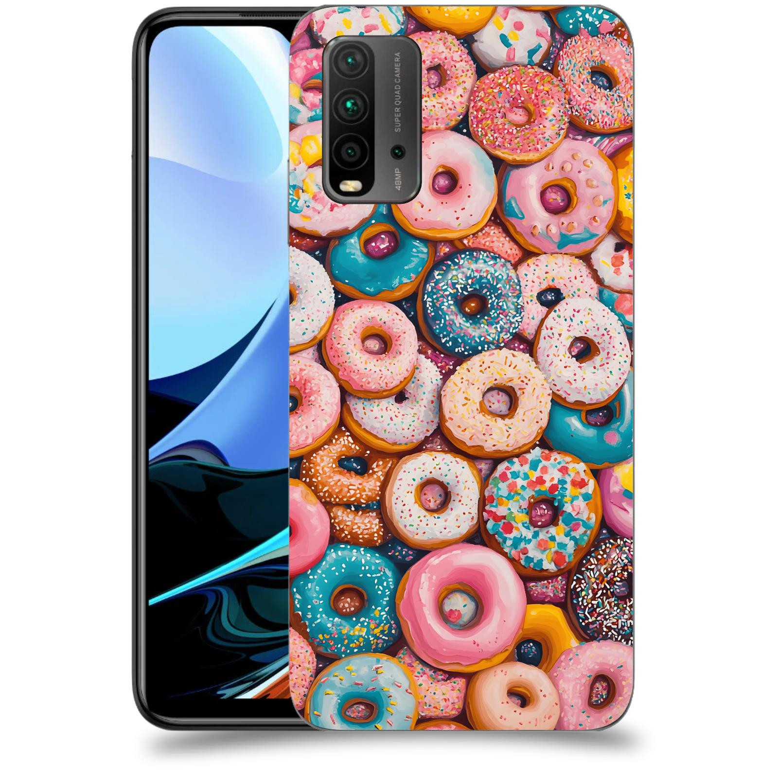 ACOVER Kryt na mobil Xiaomi Redmi 9T - Donuts
