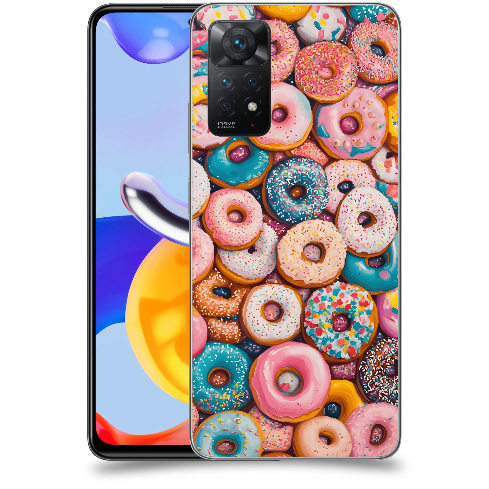 ACOVER Kryt na mobil Xiaomi Redmi Note 11 Pro - Donuts