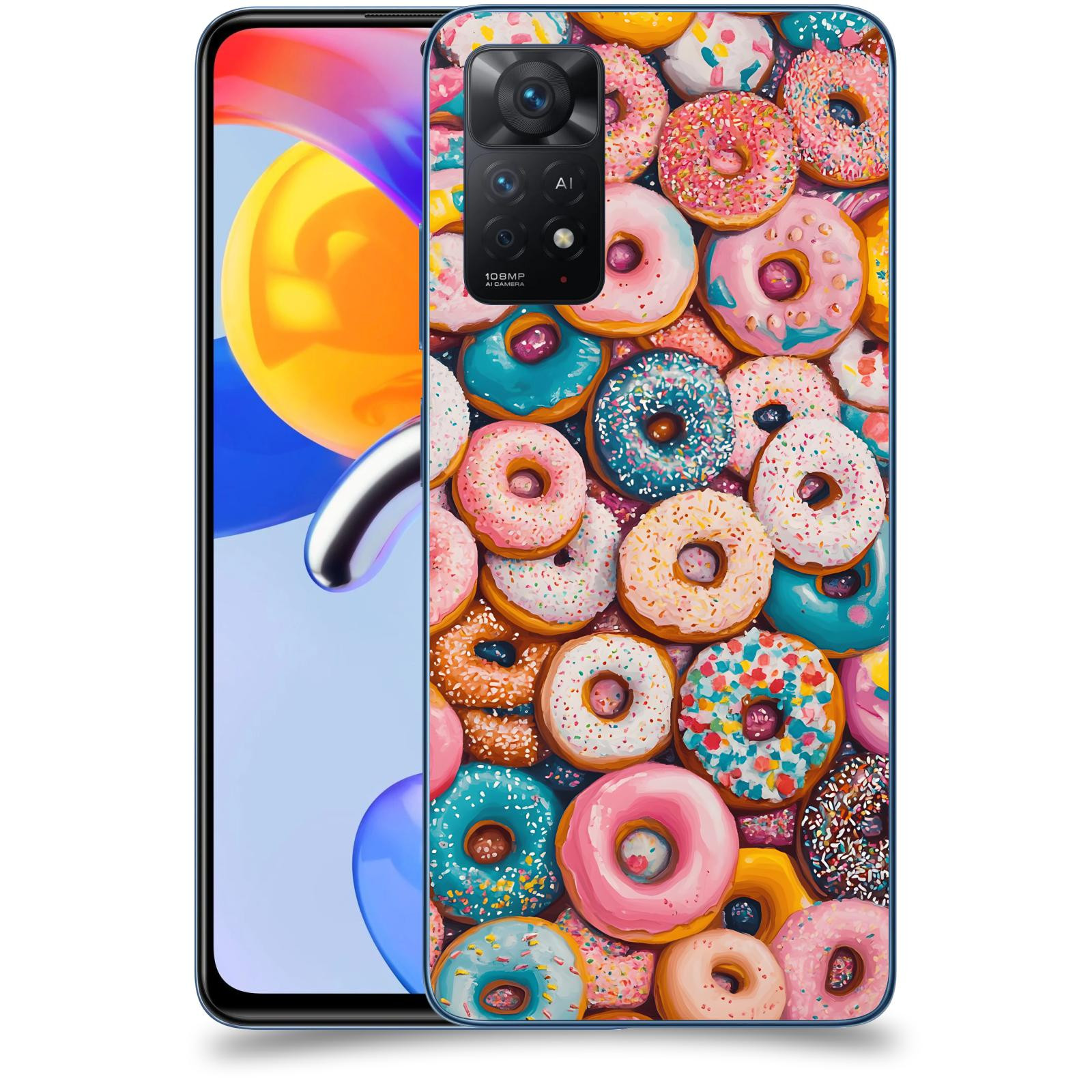 ACOVER Kryt na mobil Xiaomi Redmi Note 11 Pro 5G - Donuts