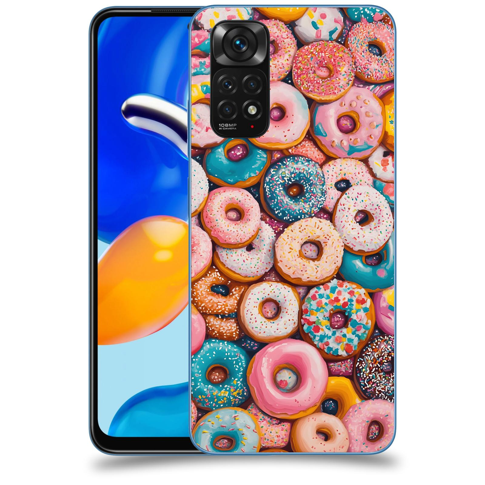 ACOVER Kryt na mobil Xiaomi Redmi Note 11S - Donuts