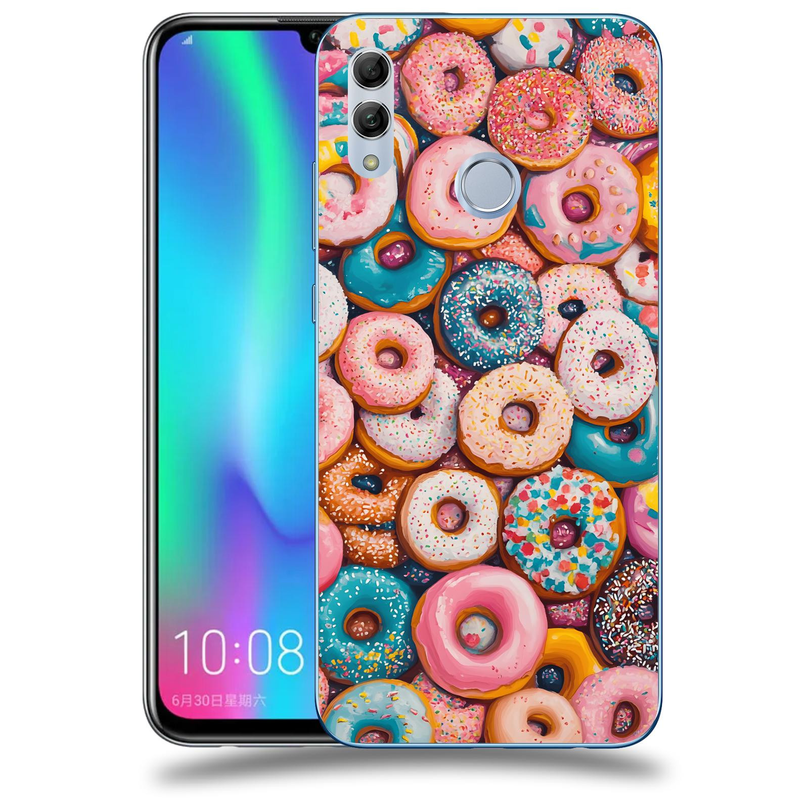 ACOVER Kryt na mobil Honor 10 Lite - Donuts