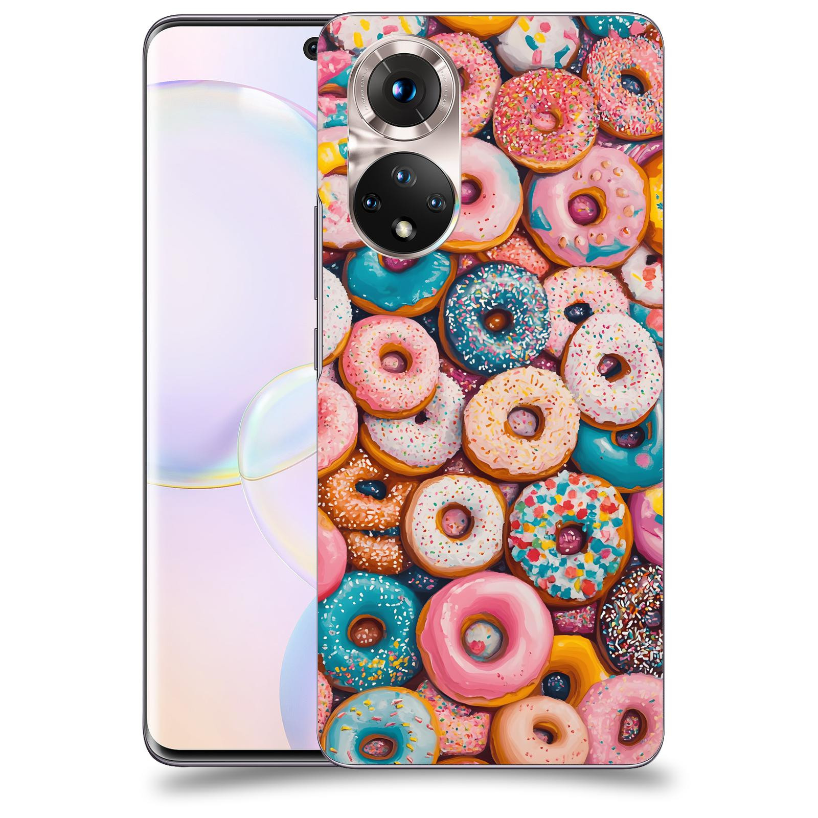 ACOVER Kryt na mobil Honor 50 5G - Donuts
