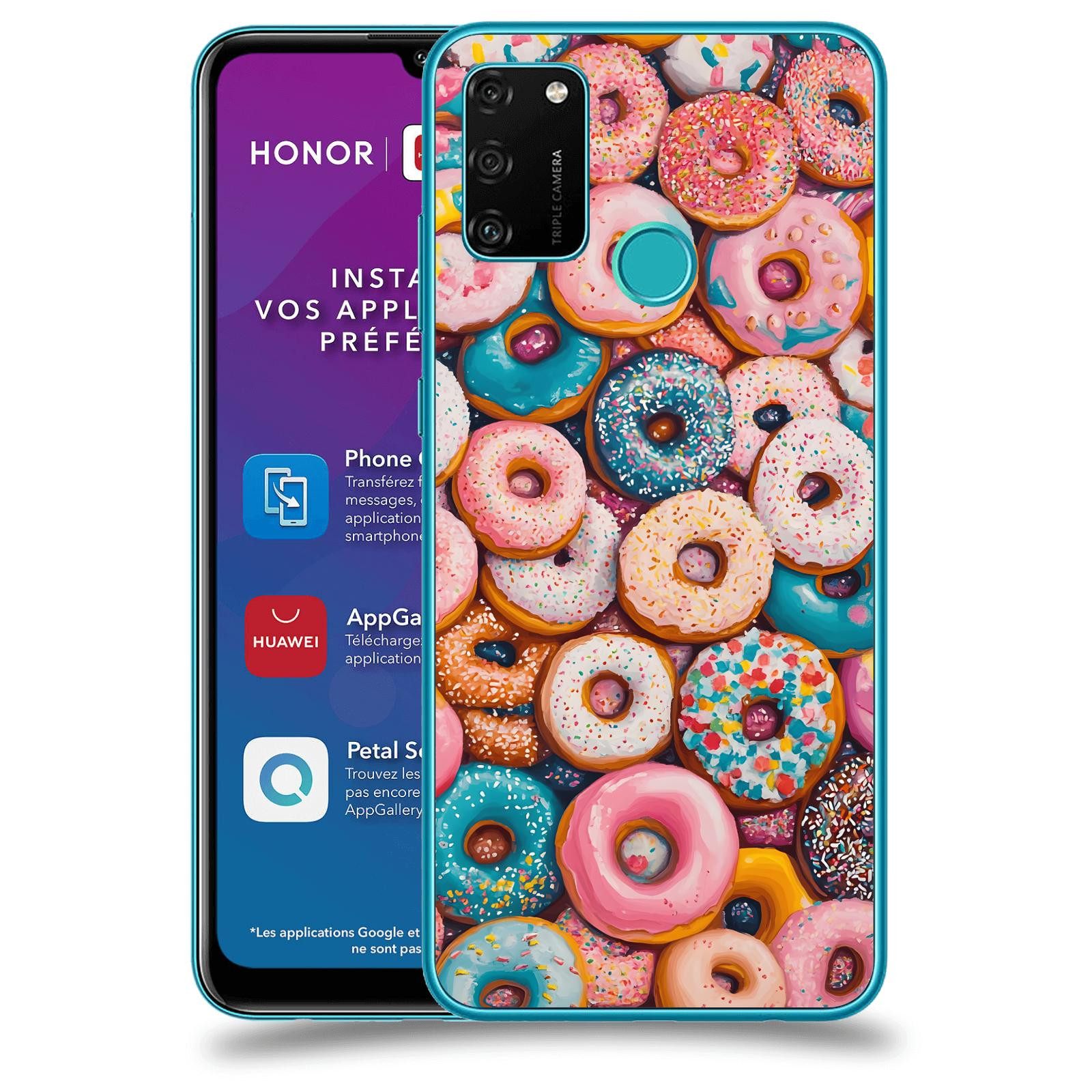 ACOVER Kryt na mobil Honor 9A - Donuts