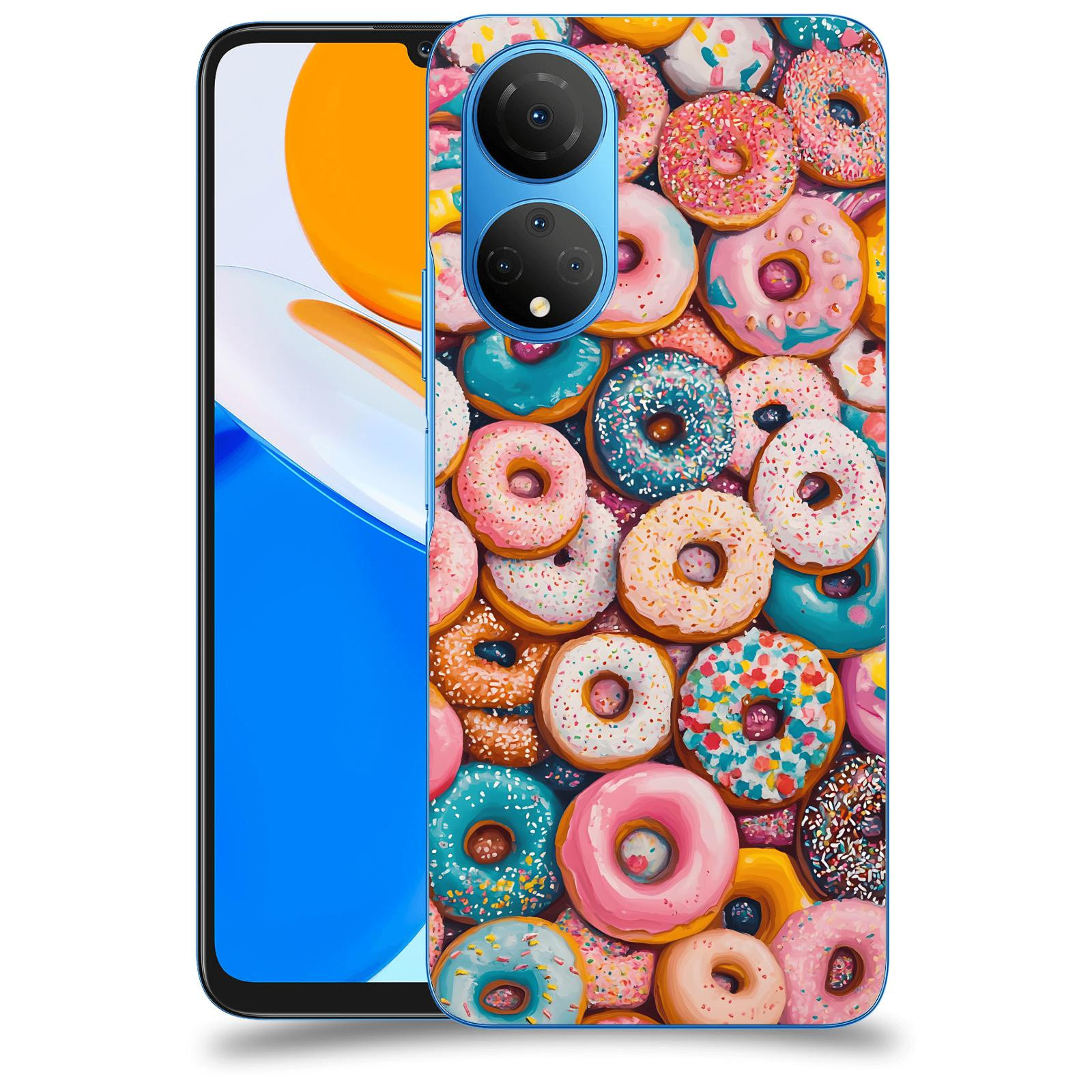 ACOVER Kryt na mobil Honor X7 - Donuts