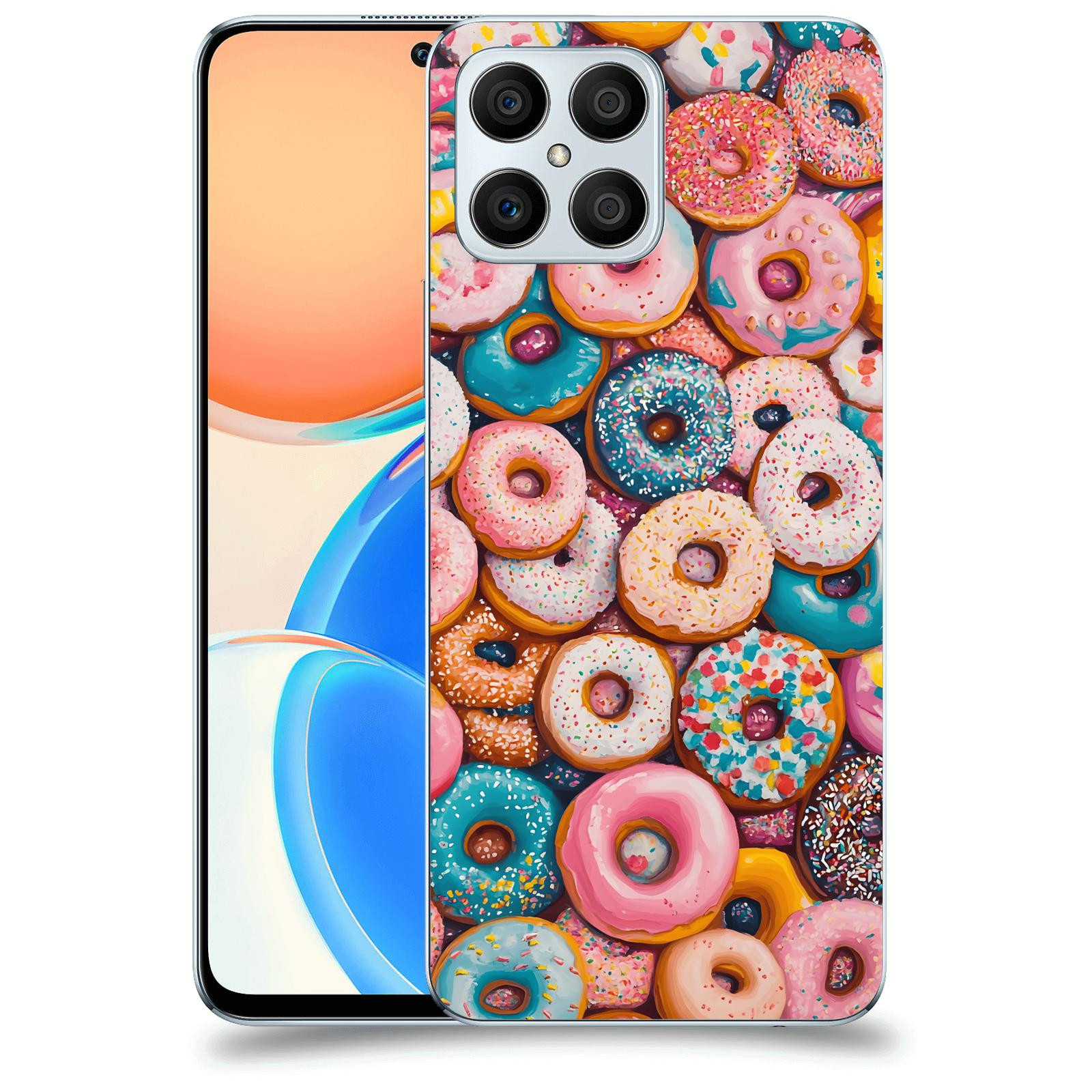 ACOVER Kryt na mobil Honor X8 5G - Donuts